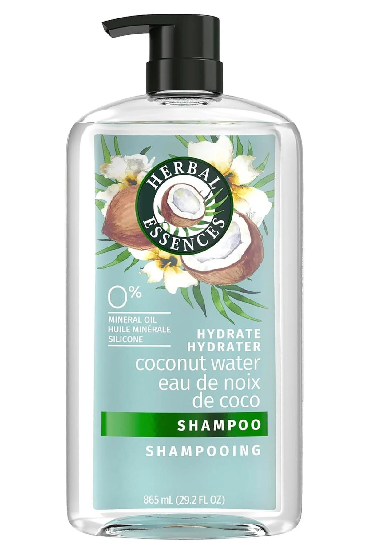 شامپو مرطوب کننده آب نارگیل 865 میل Herbal Essences