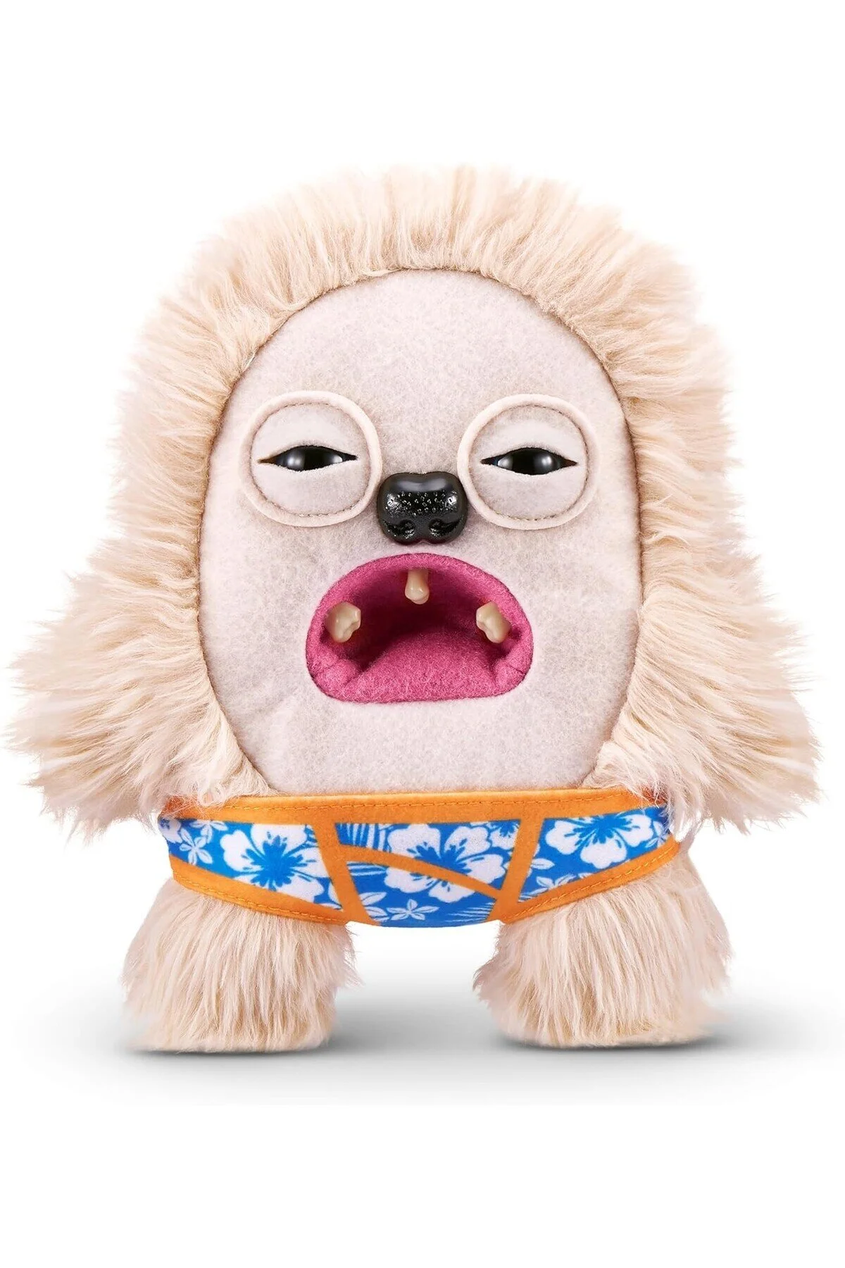 اسباب بازی های پشمی VACAY VIBES HOLIDAY MOOD ZURU FUGGLER FUNNY PLUSH TOY HEDGE GROG 22 CM TOYFEST