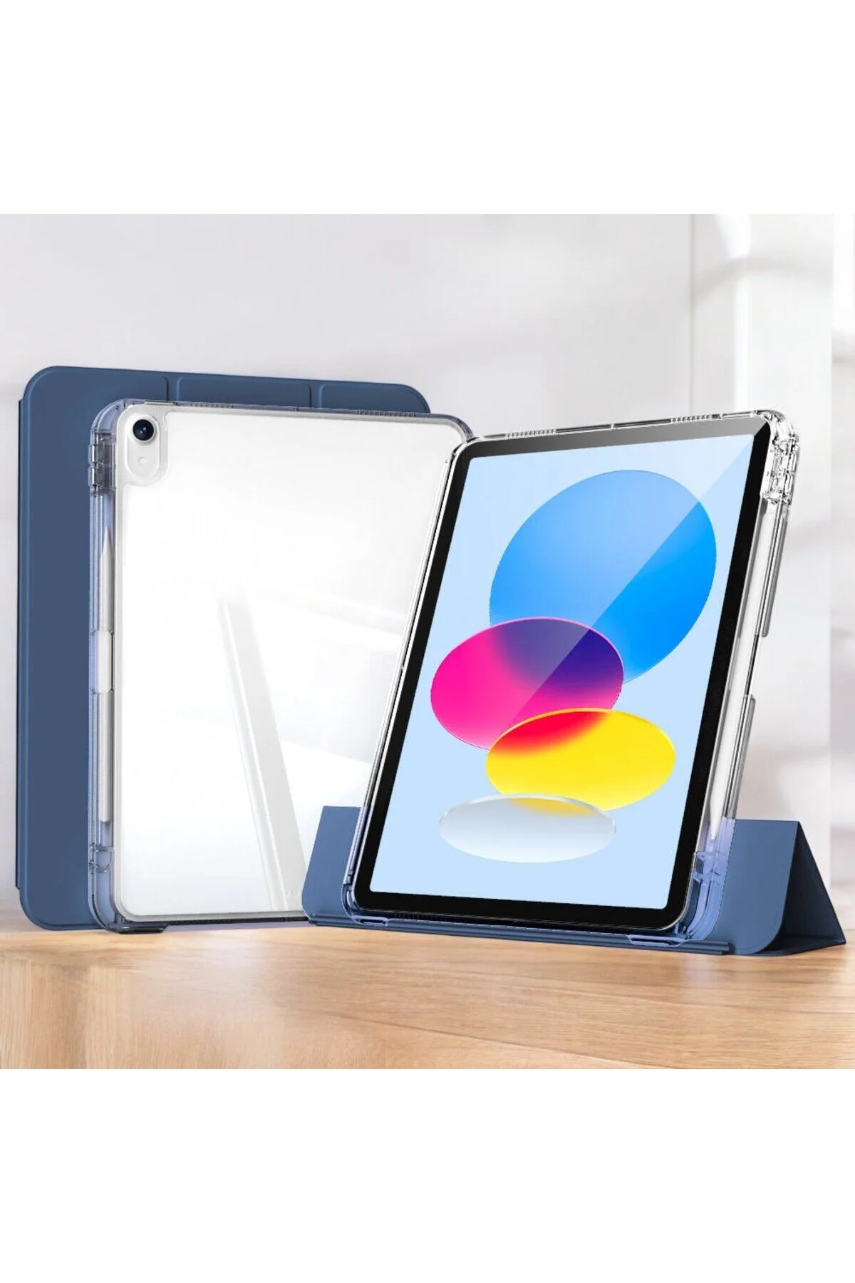 کاور تبلت IPAD 11 A16 نسل دهم قاب 10.9 مغناطیسی جداشدنی با کیسه هوا TechTrove