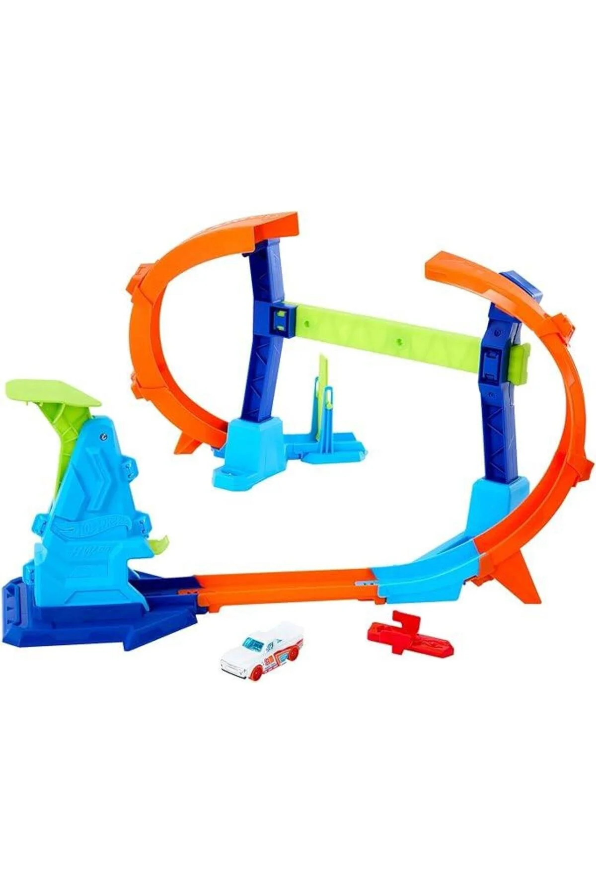 ست بازی STUNT TRACKS GBF81 JFH36 از ترکیه HOT WHEELS