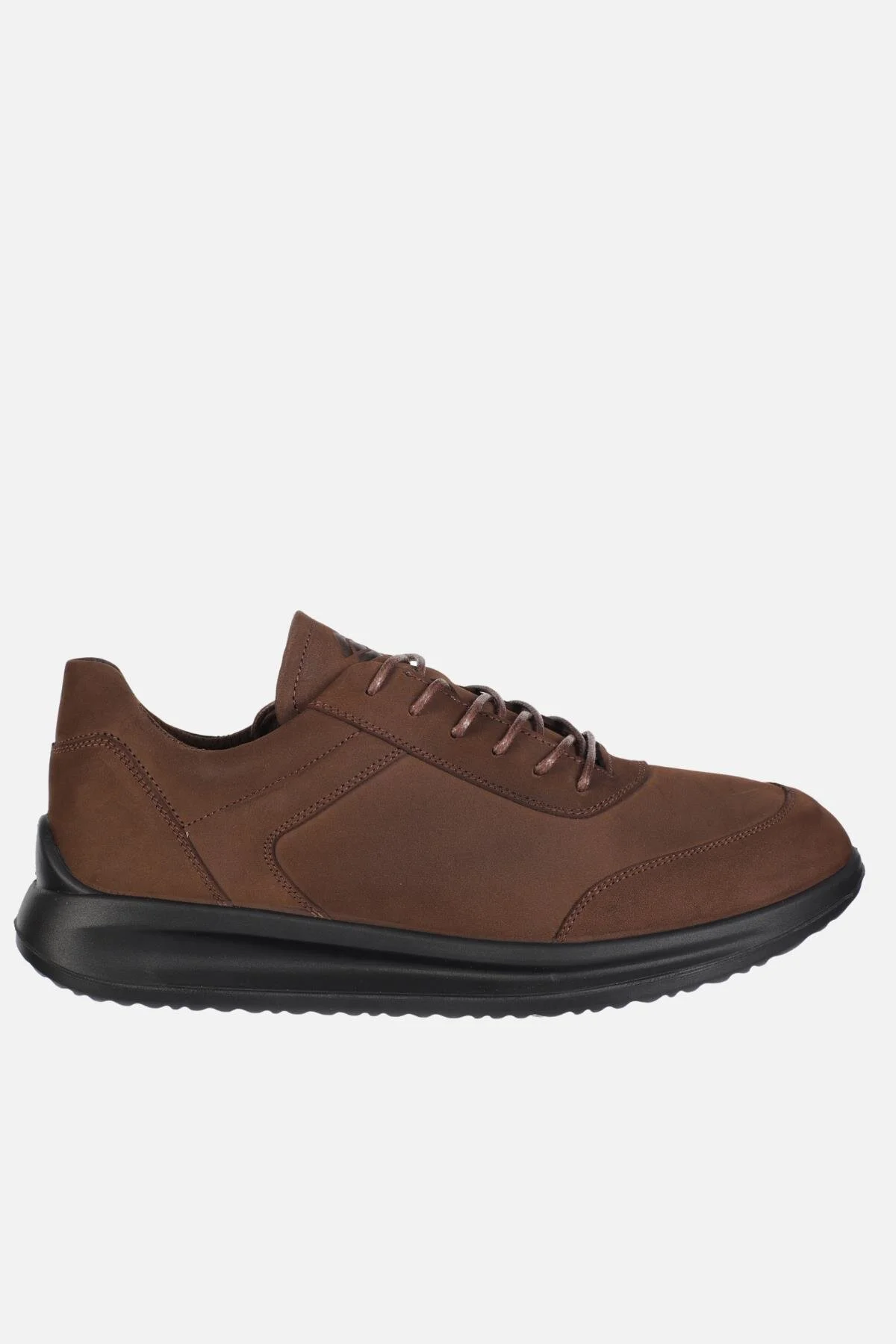 کفش های آکسفورد چرم اصل مردانه NUBUCK قهوه ای اسکوتر Scooter