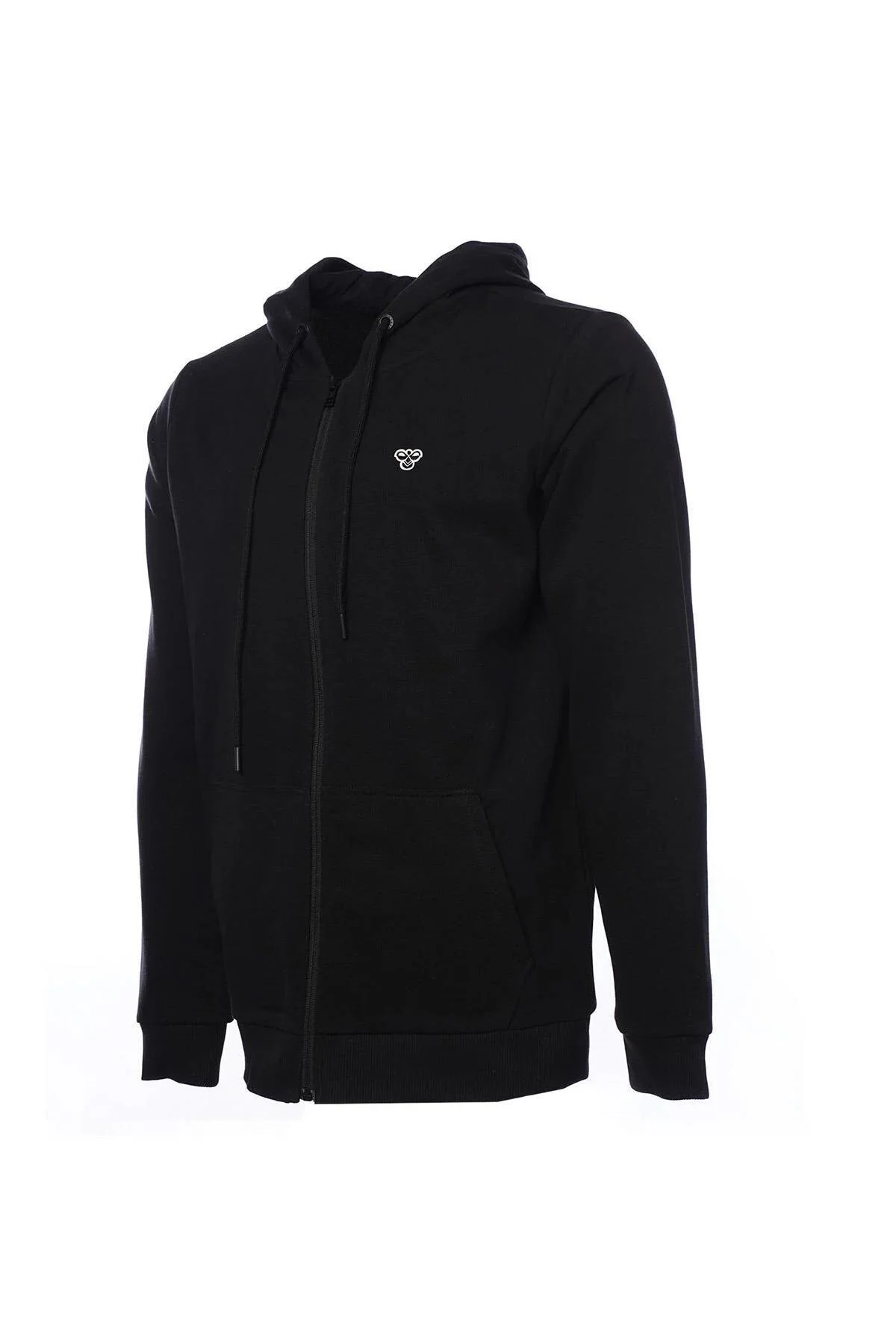 سویشرت ورزشی مشکی مردانه Zip پیراهن هومل اورجینال hummel