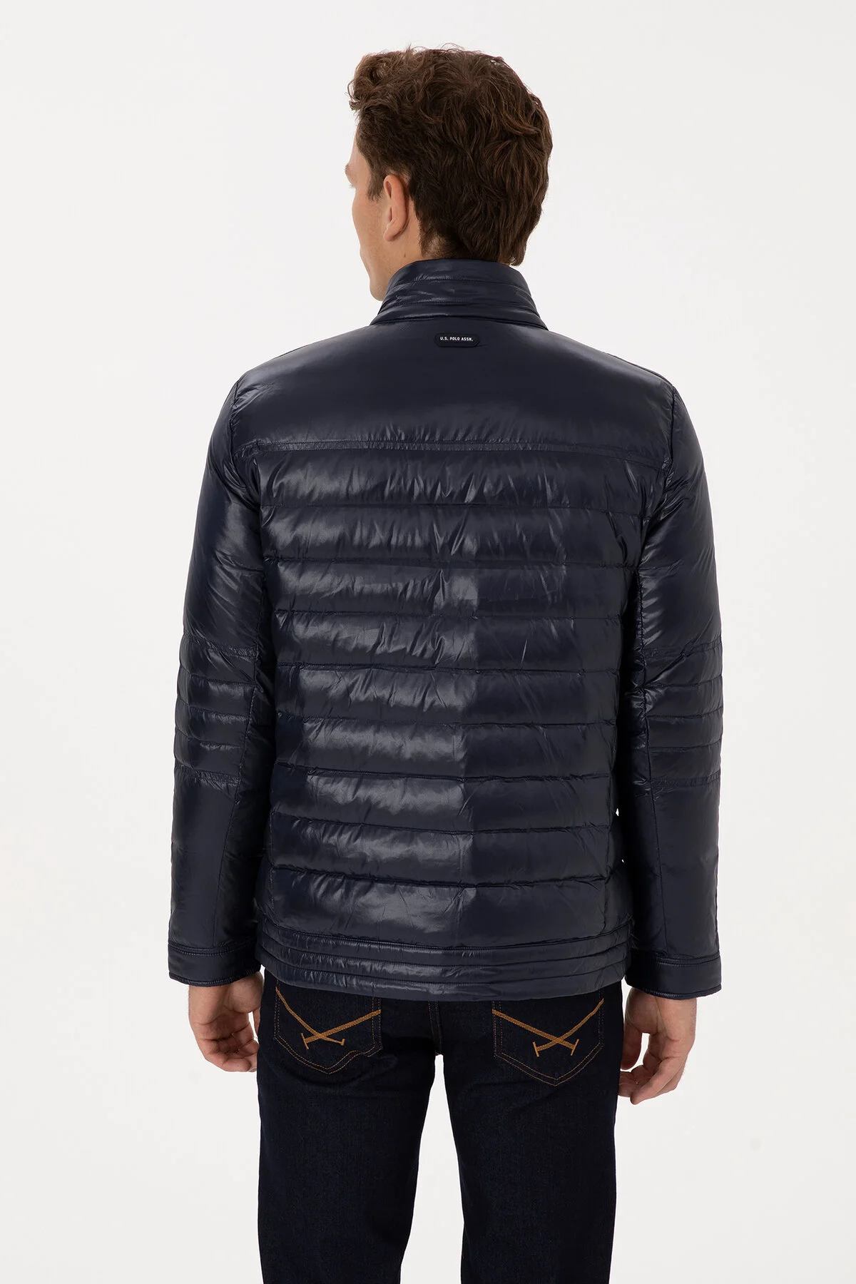 کاپشن مانتو آبی سرمه ای مردانه 50310081 VR033 U.S. Polo Assn.