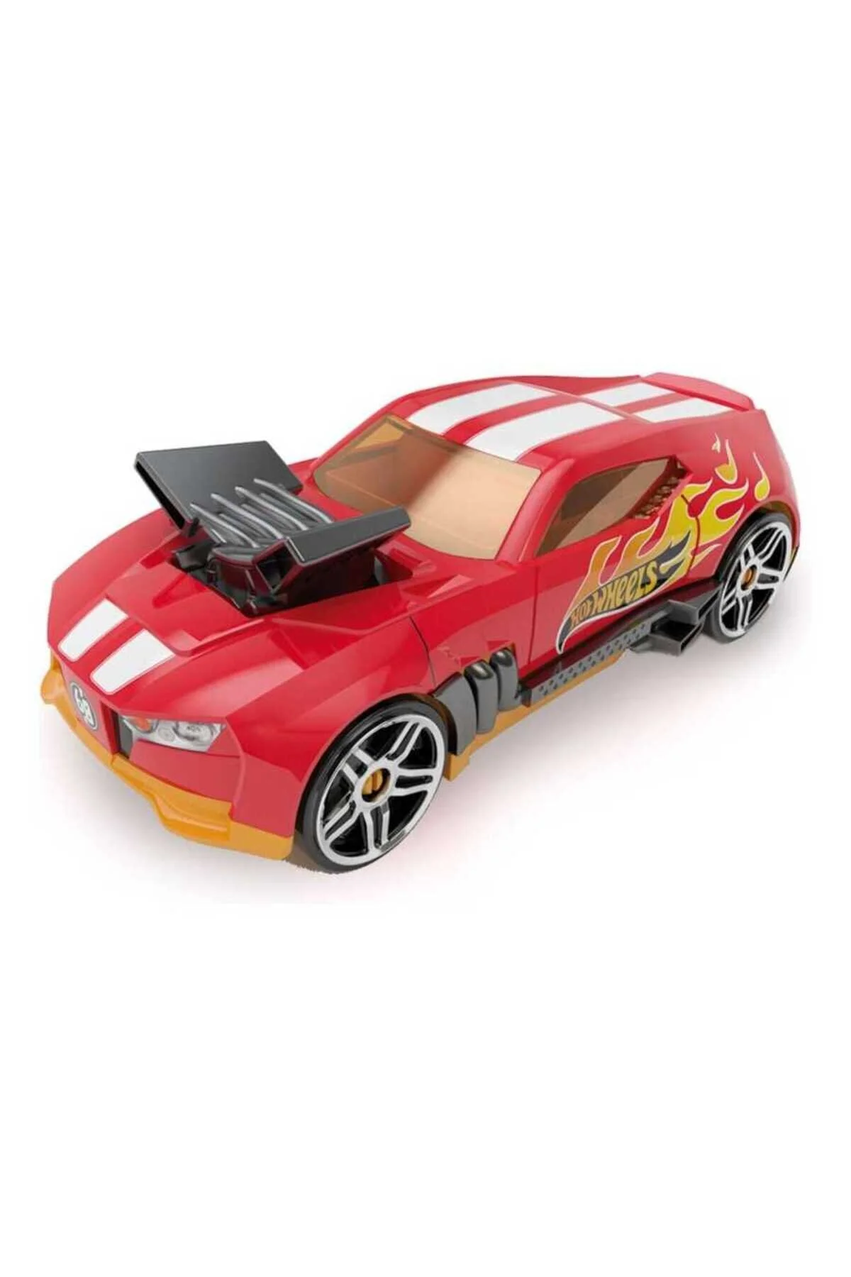 ماشین اسباب بازی 2 در 1 RACE HAUL CAR STORAGE CASE HWCC15R از ترکیه HOT WHEELS