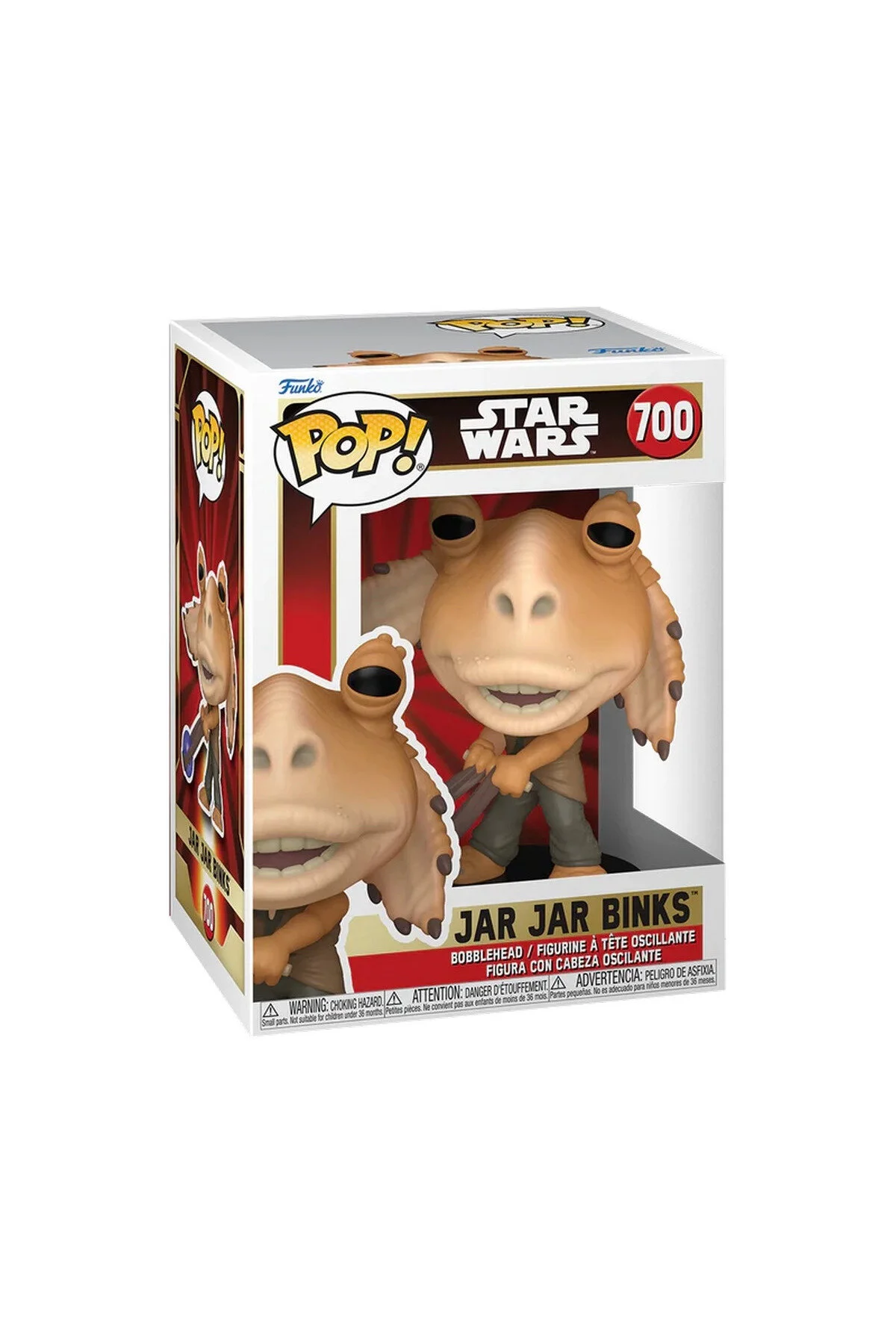 اسباب بازی های فیگور شخصیت پاپ JAR BINGS با BOOMA BALL 76017 Funko