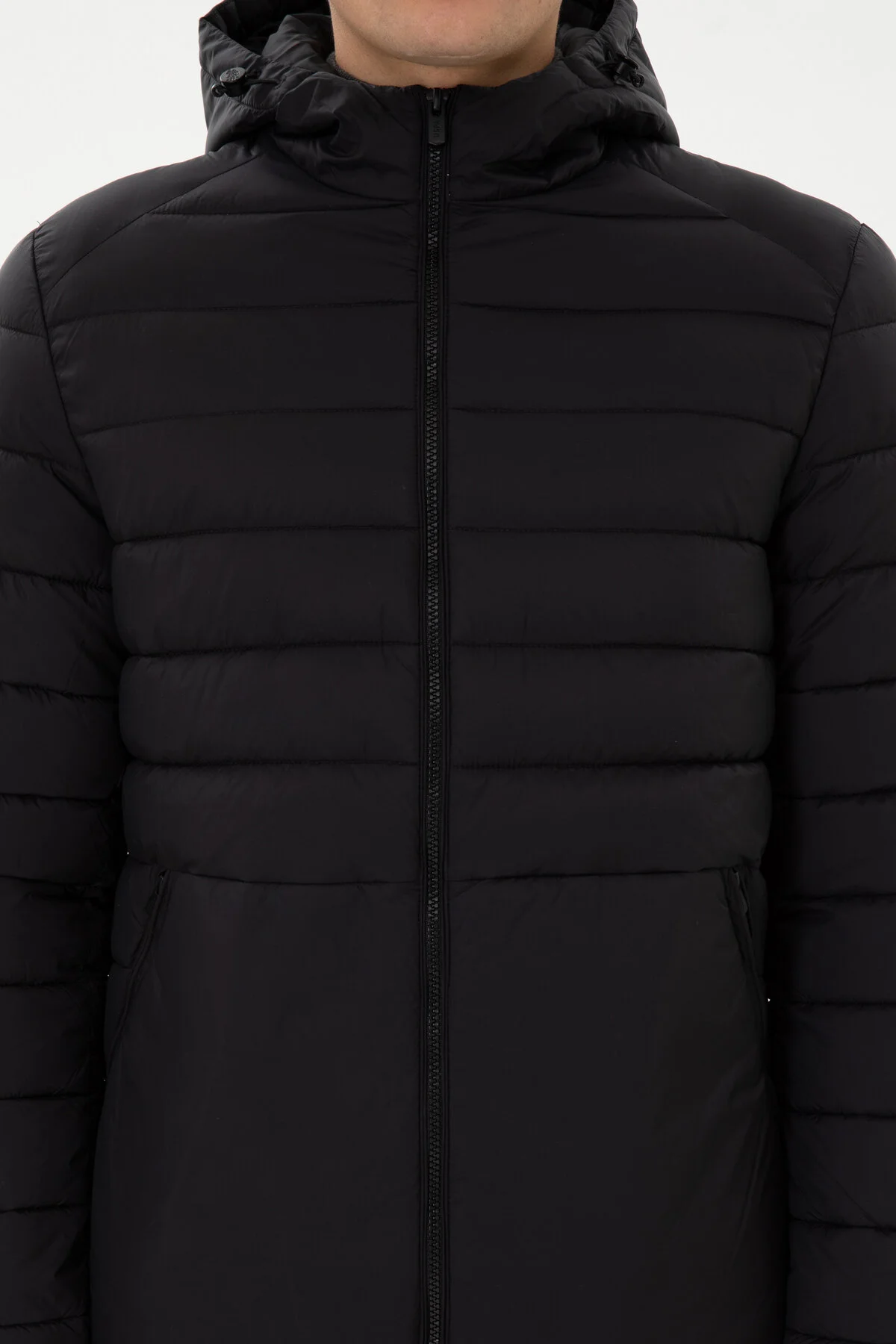 کاپشن مانتو مشکی مردانه 50310049 VR046 U.S. Polo Assn.