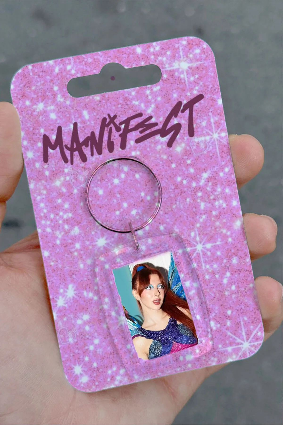 جلیقه کلید جاکلیدی قاب شفاف MANIFEST اورجینال Namgo