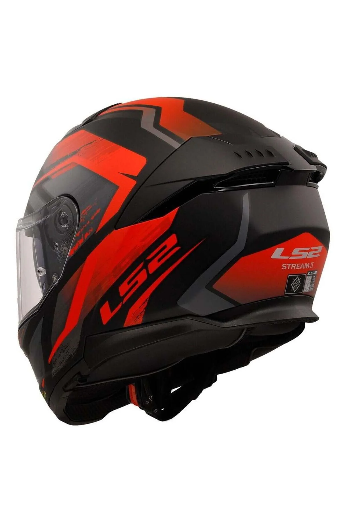 کلاه کاسکت موتورسیکلت ایمنی موتور سیکلت STREAM 2 با SUN VISOR FURY MATTE LS2