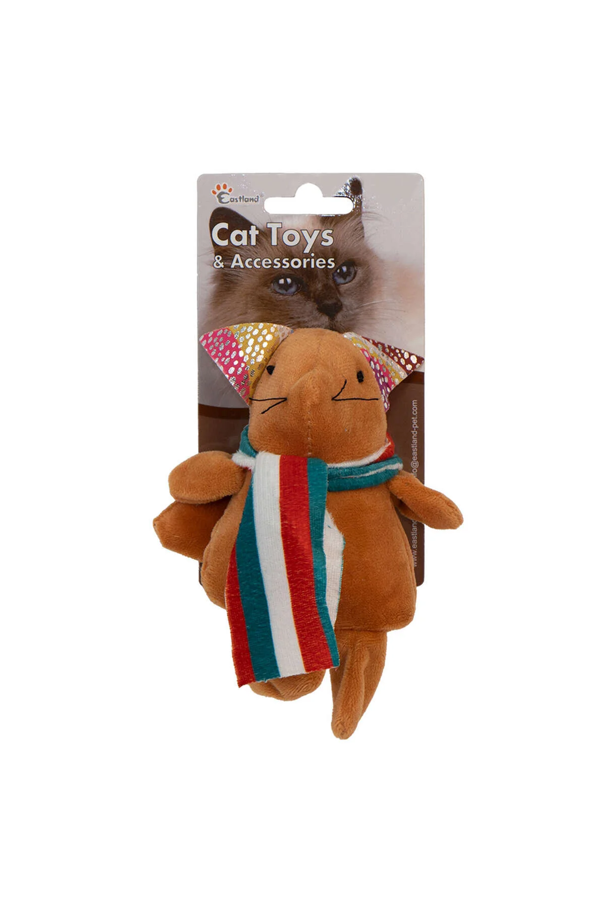 اسباب بازی گربه MTXDPN CATNIP PLASH CAT 162433 15CM Eastland