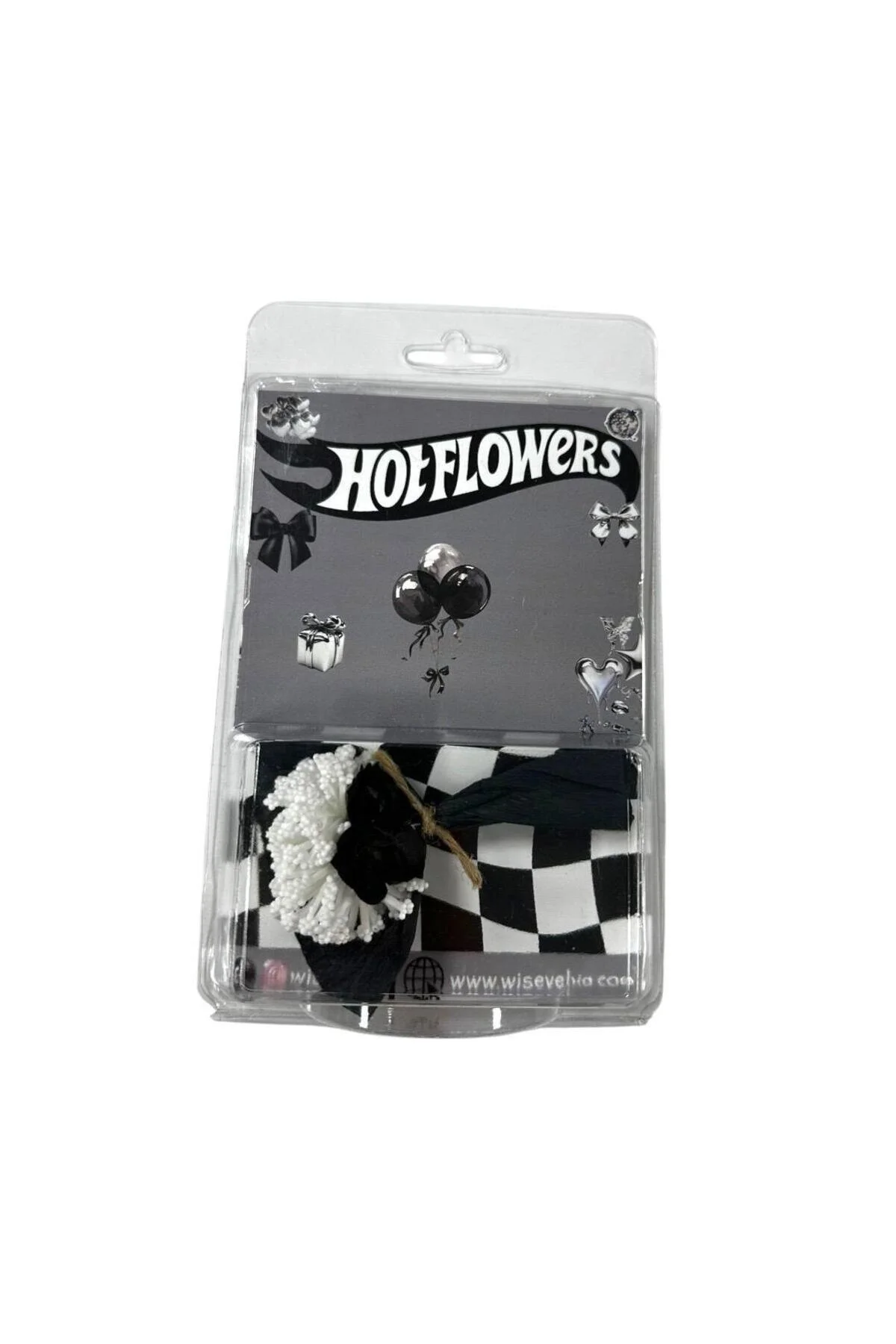 فیگور HOT FLOWERS MINI FLOWER BOUQUET سیاه سفید از ترکیه CNS Concept