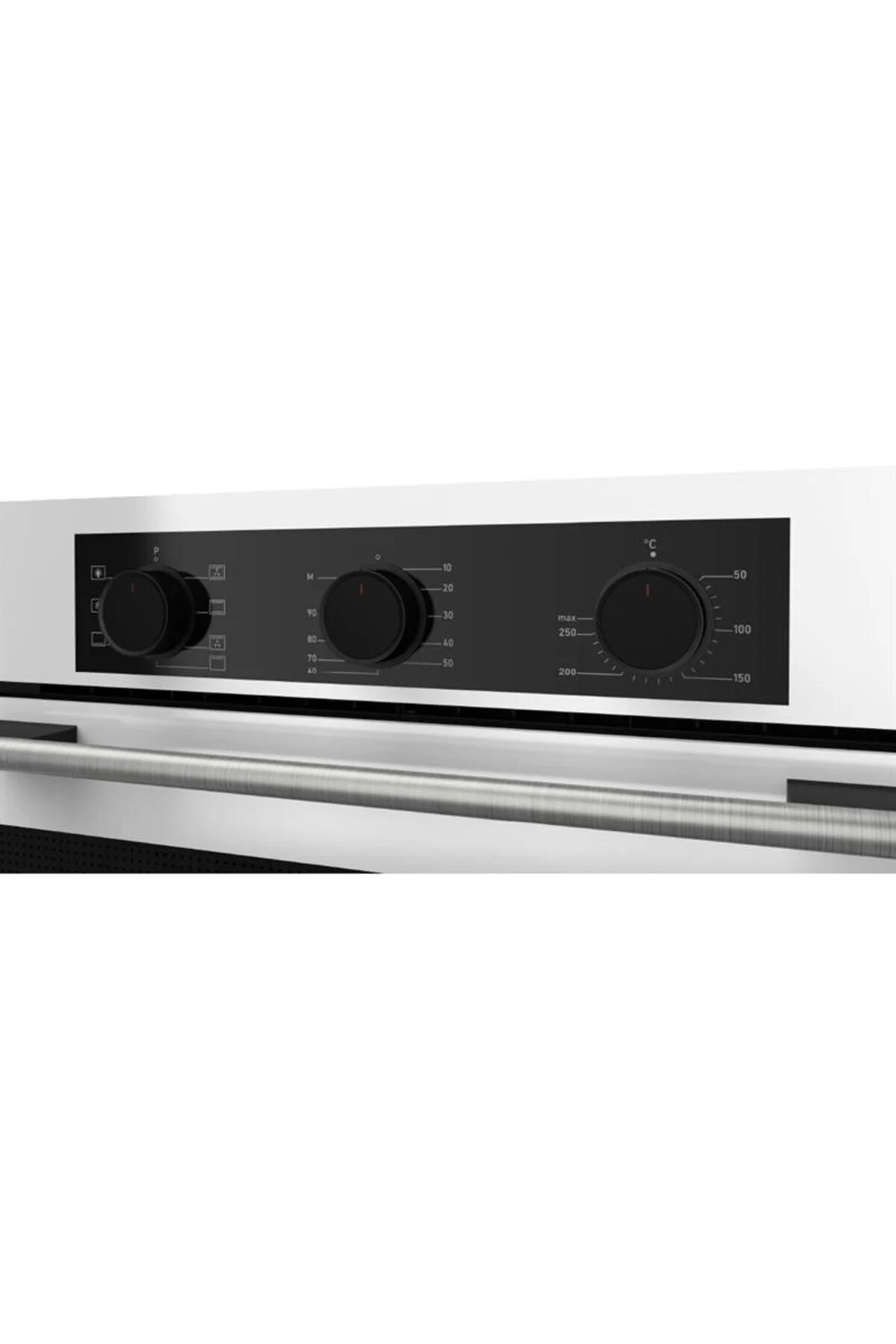 لوازم توکار مجموعه سفید فوق العاده ساکت الکتریک VOLE VITROCERAMIC D064 SA + MS261 QBL62CB Ferre