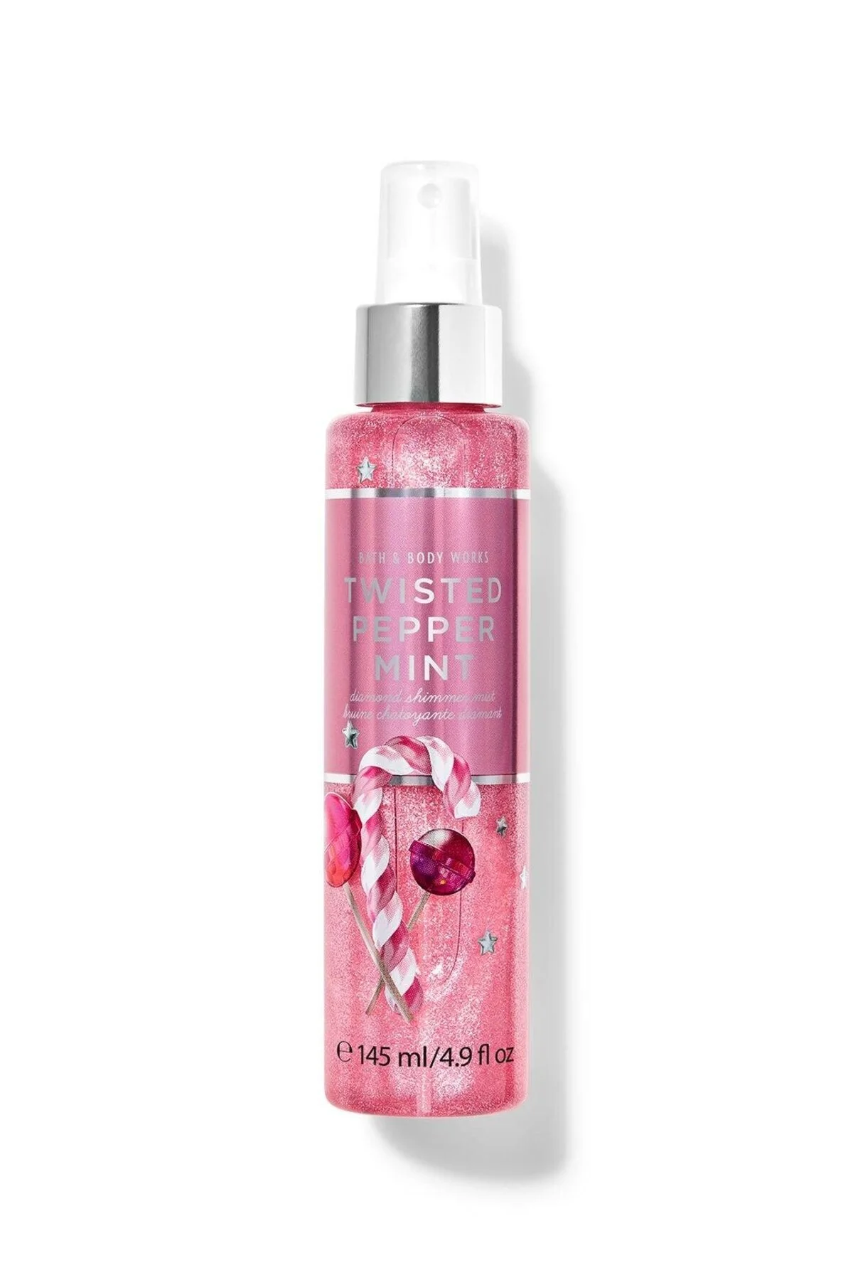 اسپری بدن براق کننده نعناع پیچ خورده Bath &amp; Body Works