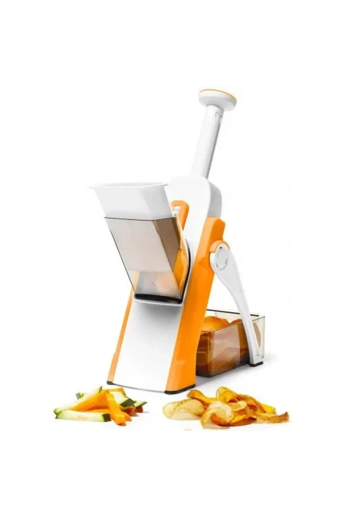خردکن و غذا ساز برش سبزی چند منظوره ماندولین BRAVA SPRING SLICER KITCHENMATE 4989 اورجینال Go İthalat