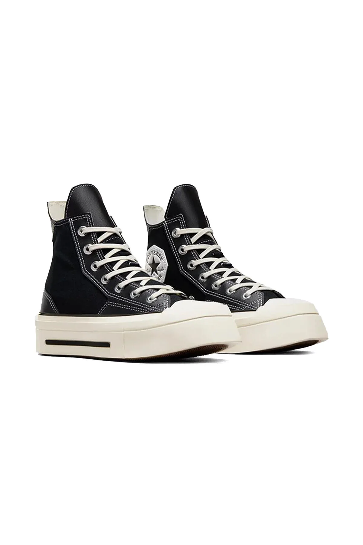 اسنیکر کفش راحتی زنانه چاک 70 دی لوکس مربع مشکی کانورس Converse