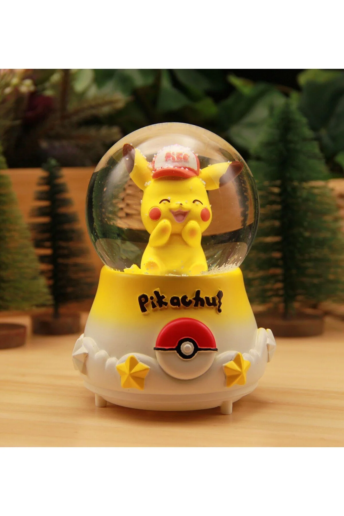 گوی برفی نورپردازی شده و موزیکال SNOW GLOBE در اندازه بزرگ از ترکیه HEDİYEBİZİZ