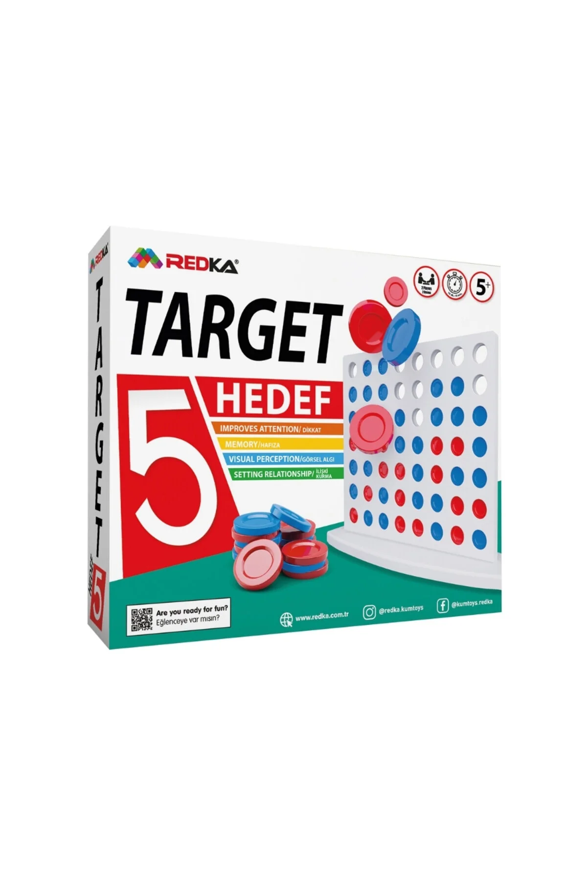 بازی های رومیزی Target 5 Mind Intelligence And Strategy Game 52056 O 3484 Redka