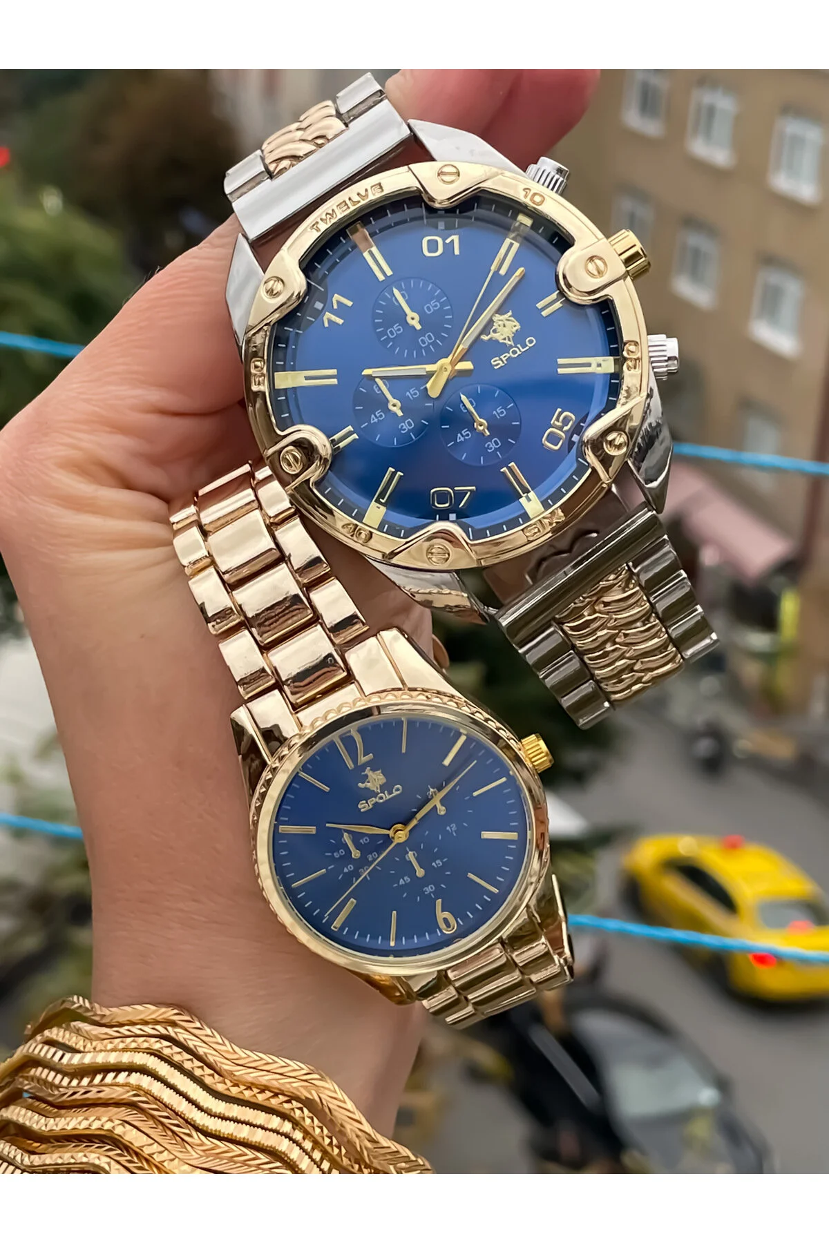 ساعت مچی مردانه زنانه زوجین های عاشقانه هدیه روز ولنتاین S.POLO