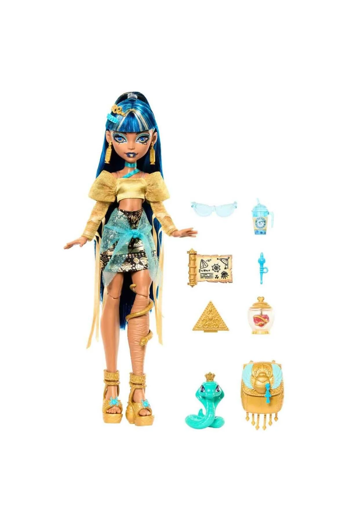عروسک های مدل دوستان عجیب و غریب CLEO DE NILE | HXH74 MONSTER HIGH