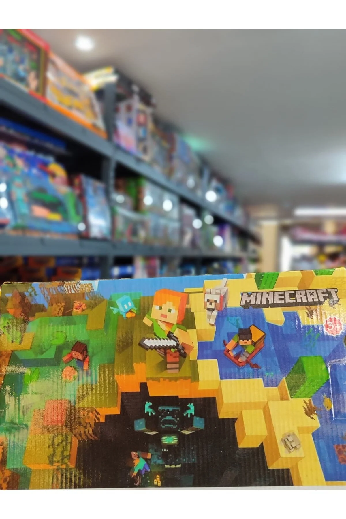 اسباب بازی های فیگور شخصیت مجموعه اکشن فیگورهای زرهی ابرقهرمانی MINECRAFT ویژه 5 VARDEM OYUNCAK