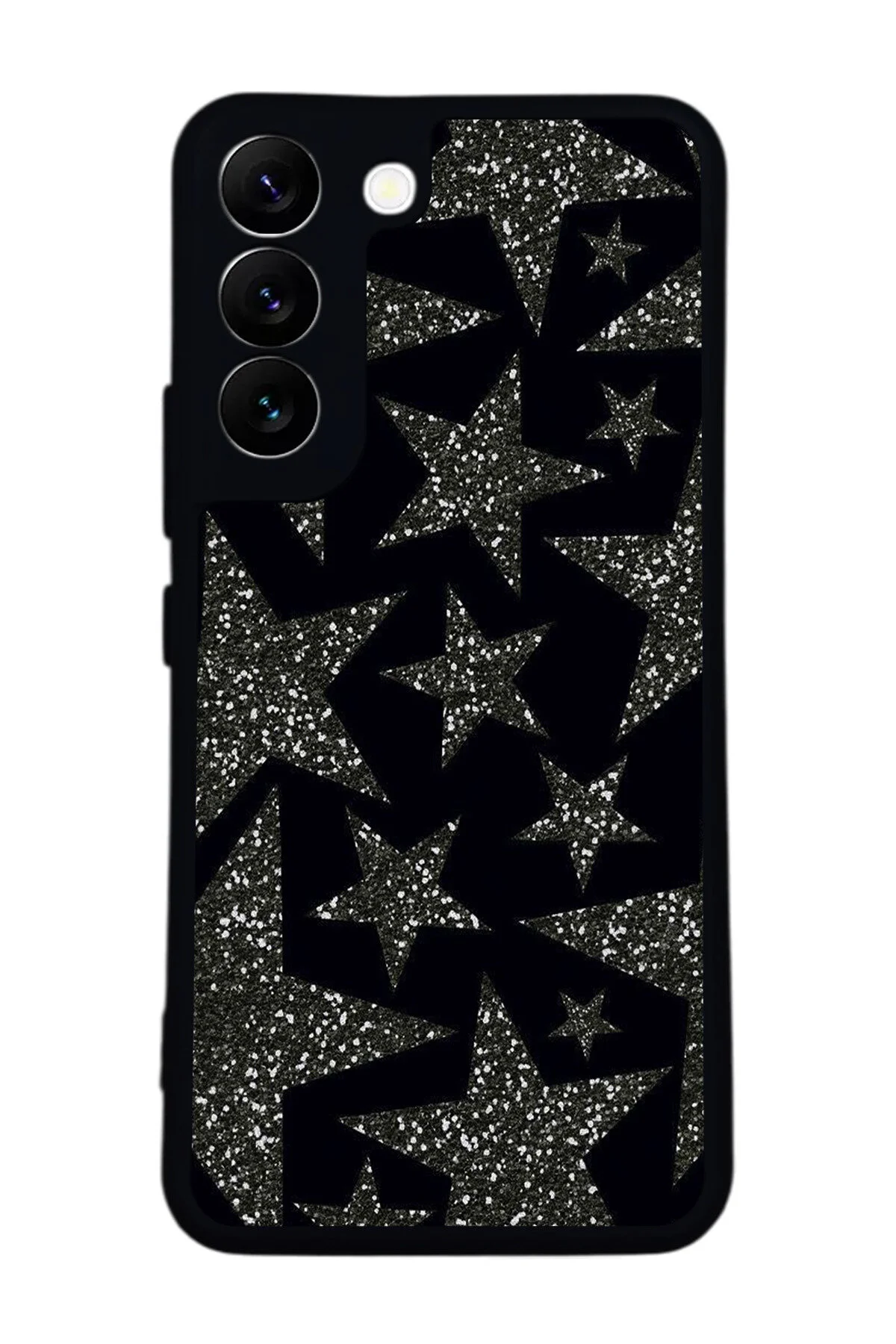 کاور و قاب مشکی مات سازگار SAMSUNG GALAXY S22 – سیلیکون نرم محافظ پوشش ضربه‌گیر BGAKSESUAR