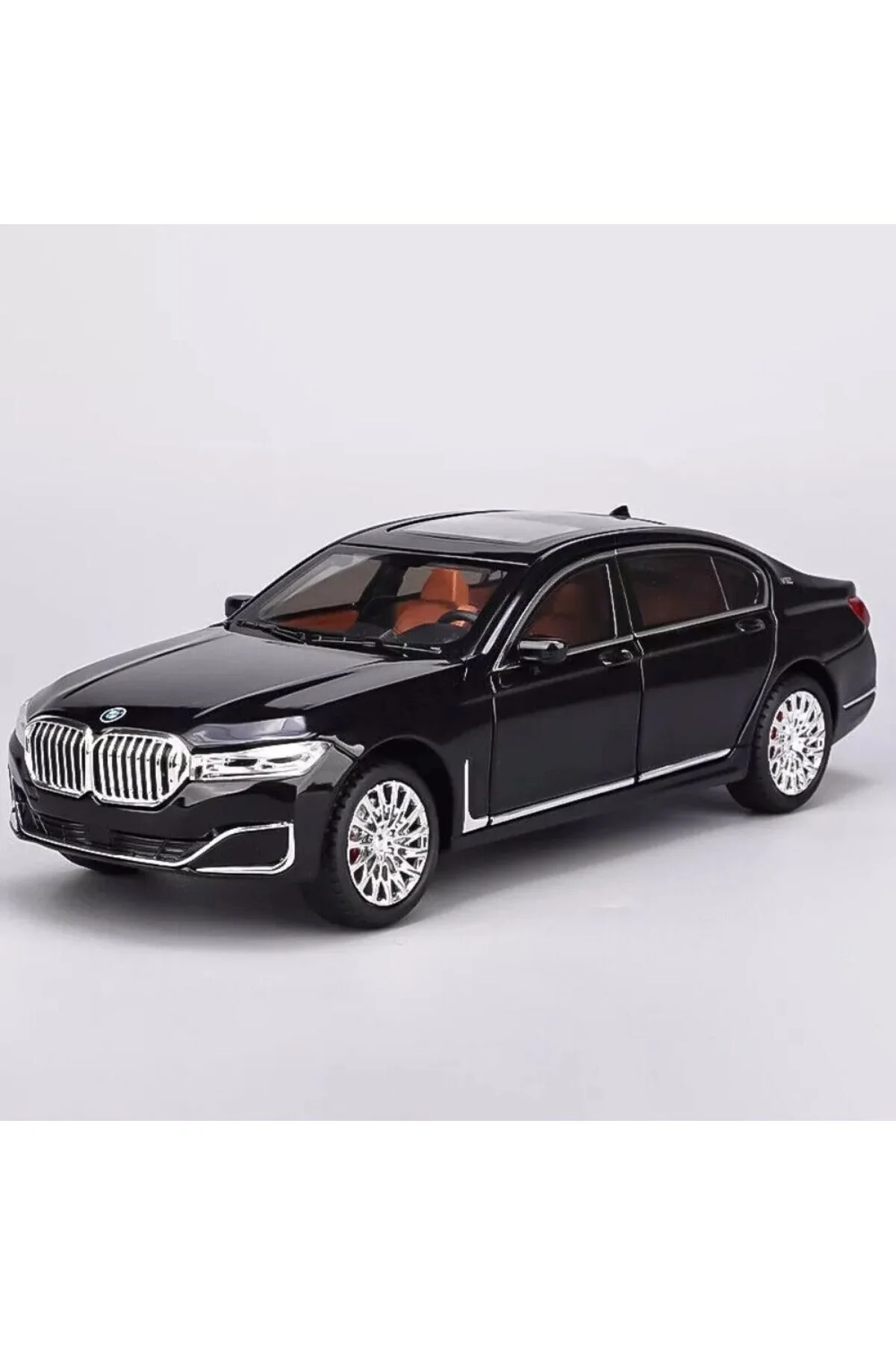 مدل خودرو BMW 760 CAR 7 SERIES 1:24 DIECAST METAL MODEL COLLECTION با صدا و نور اورجینال Oruç Oyuncak