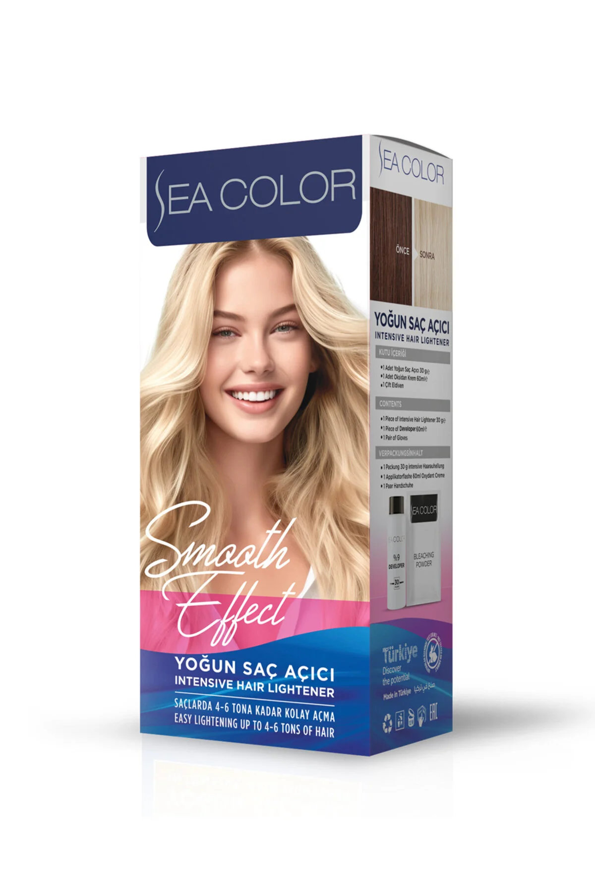 رنگ مو روشن کننده شدید Sea Color