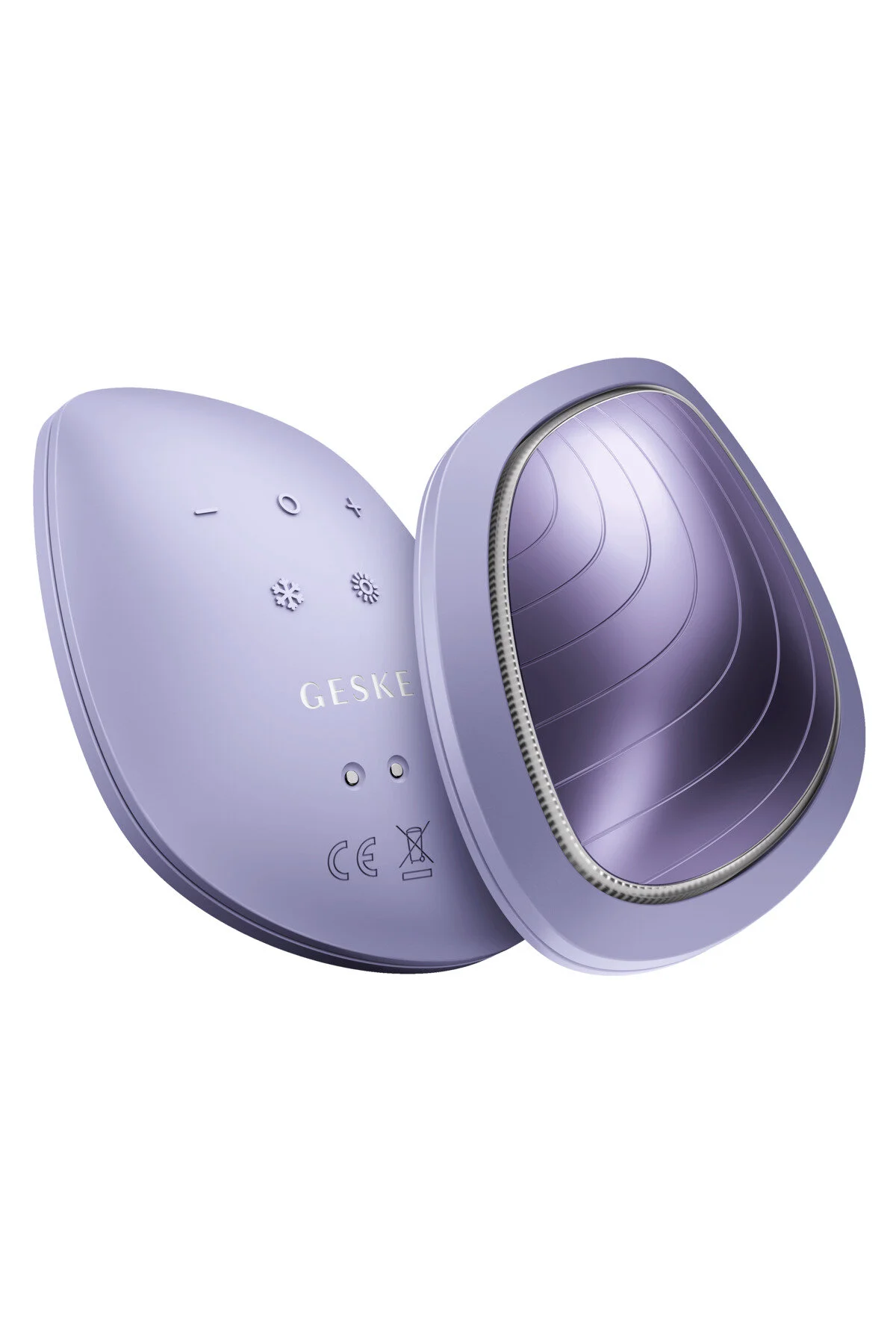 دستگاه مراقبت پوست بنفش Smartappguided ™ Sonic Warm & Cool Mask 9 در 1  geske