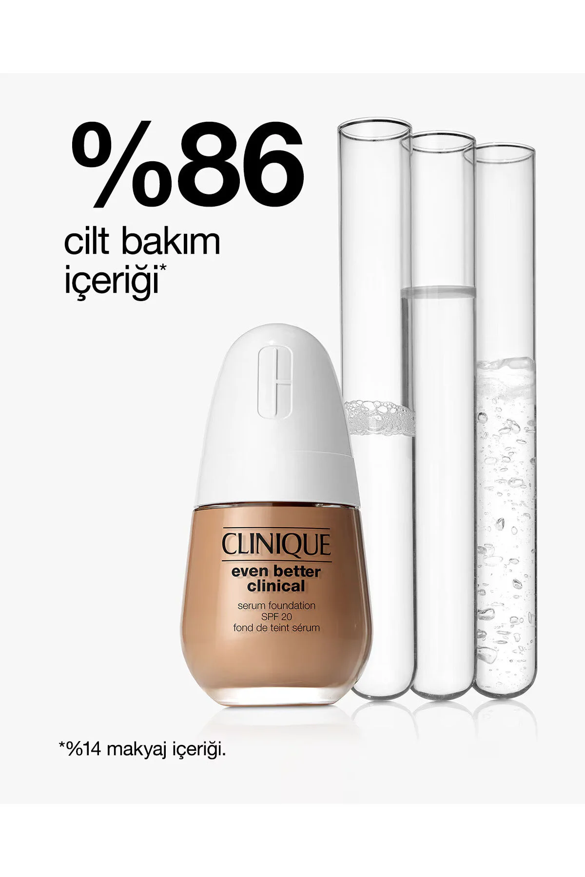 کرم پودر سرمی ایون بتر کلینیکال رنگ طلا  شماره SPF 20 Wn 46  کلینیک Clinique