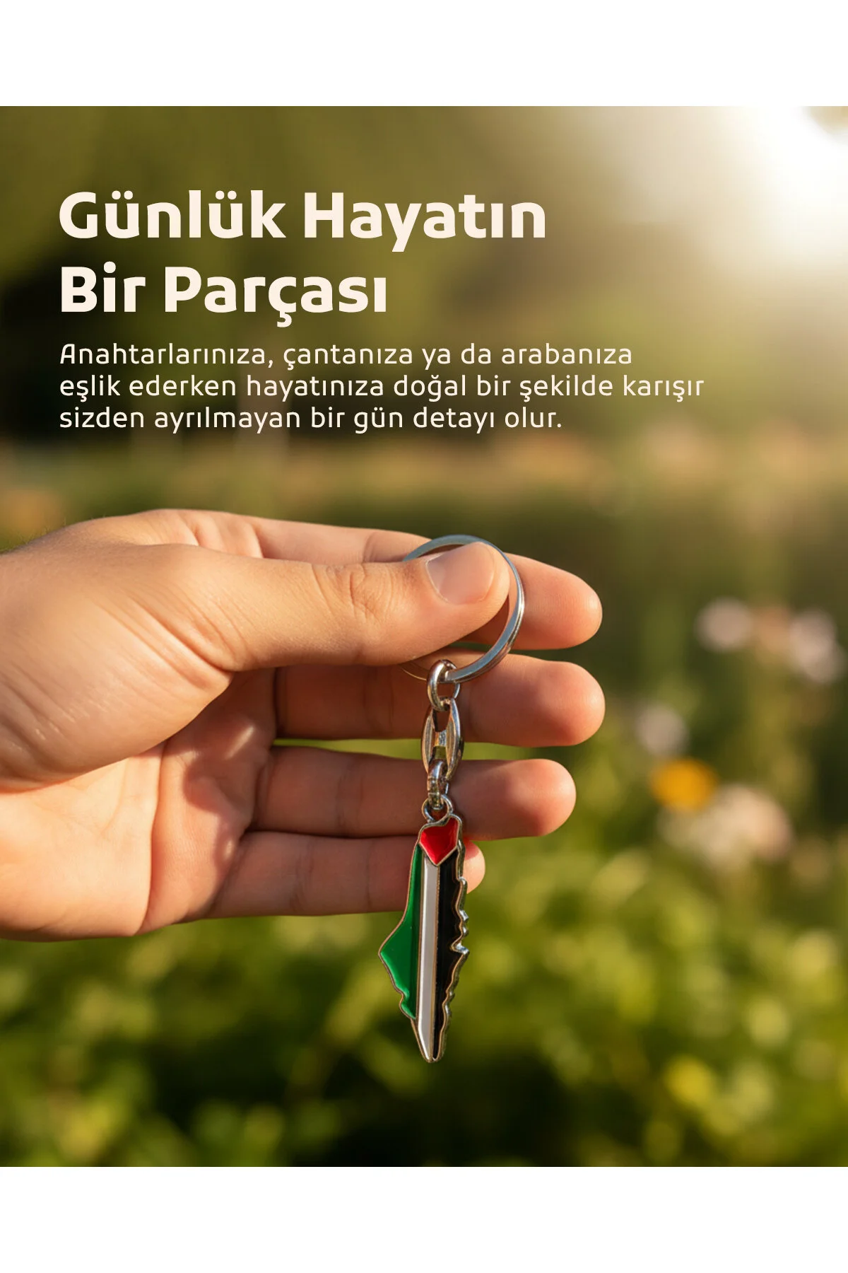 جلیقه کلید نقشه رنگی فلسطین جاکلیدی UNISEX 1 PIECE A300013 Zaytoon