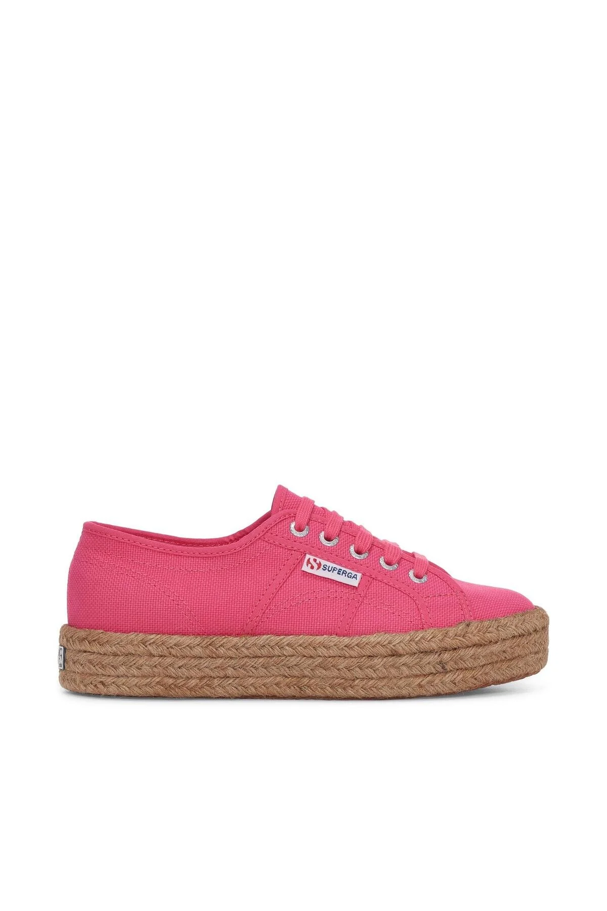 کفش زنانه 2730 طناب ورزشی صورتی سوپرگا Superga