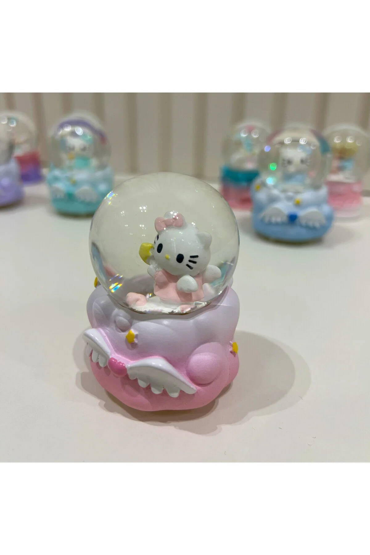 گوی برفی HELLO KITTY LIGHTED MINI SNOW GLOBE TKY0382 از ترکیه Taşmeran