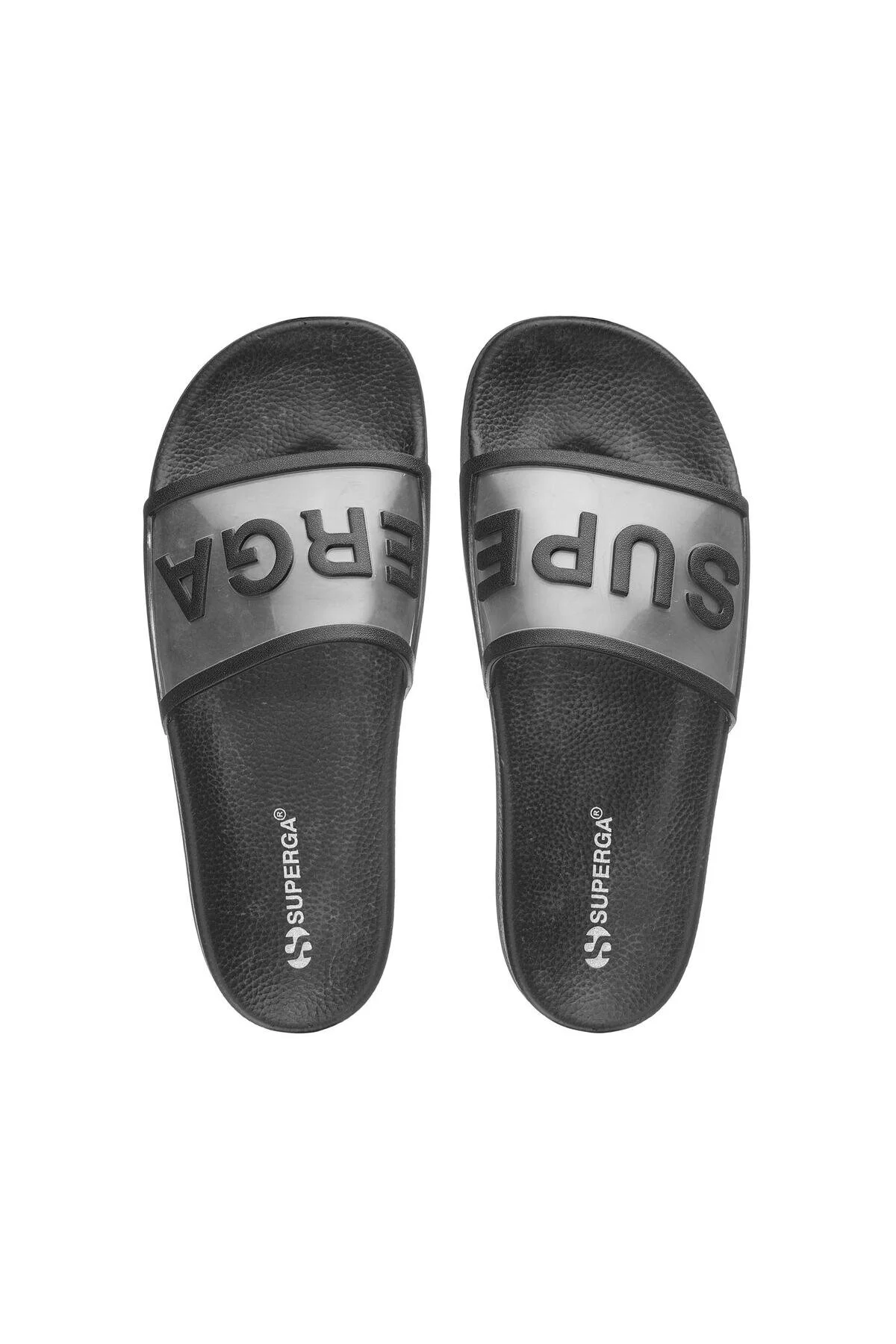 کفش مردانه زنانه یونیسکس 1908 اسلایدها هویت روشن UNISEX BLACK SLIPPERS سوپرگا Superga