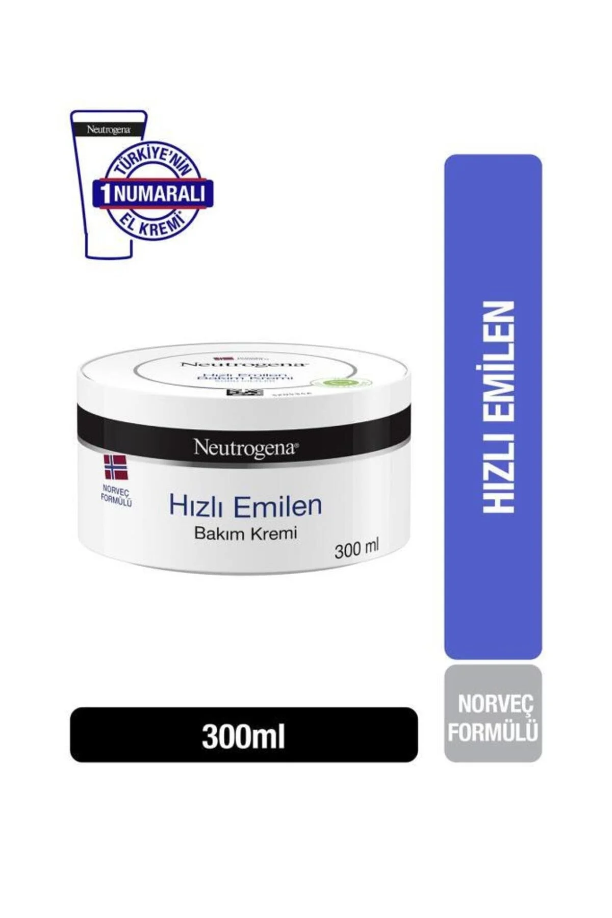 کرم صورت نروژی با جذب سریع 300 میلی لیتر مناسب برای مراقبت از پوست نوتروژینا Neutrogena