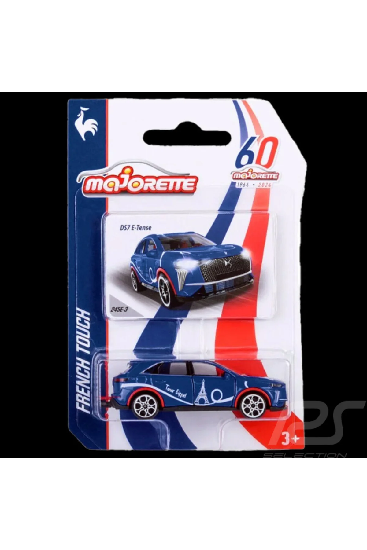 مدل خودرو MAJORETTE FRENCH TOUCH PREMIUM VEHICLES DS7 E TENSE اورجینال Simba