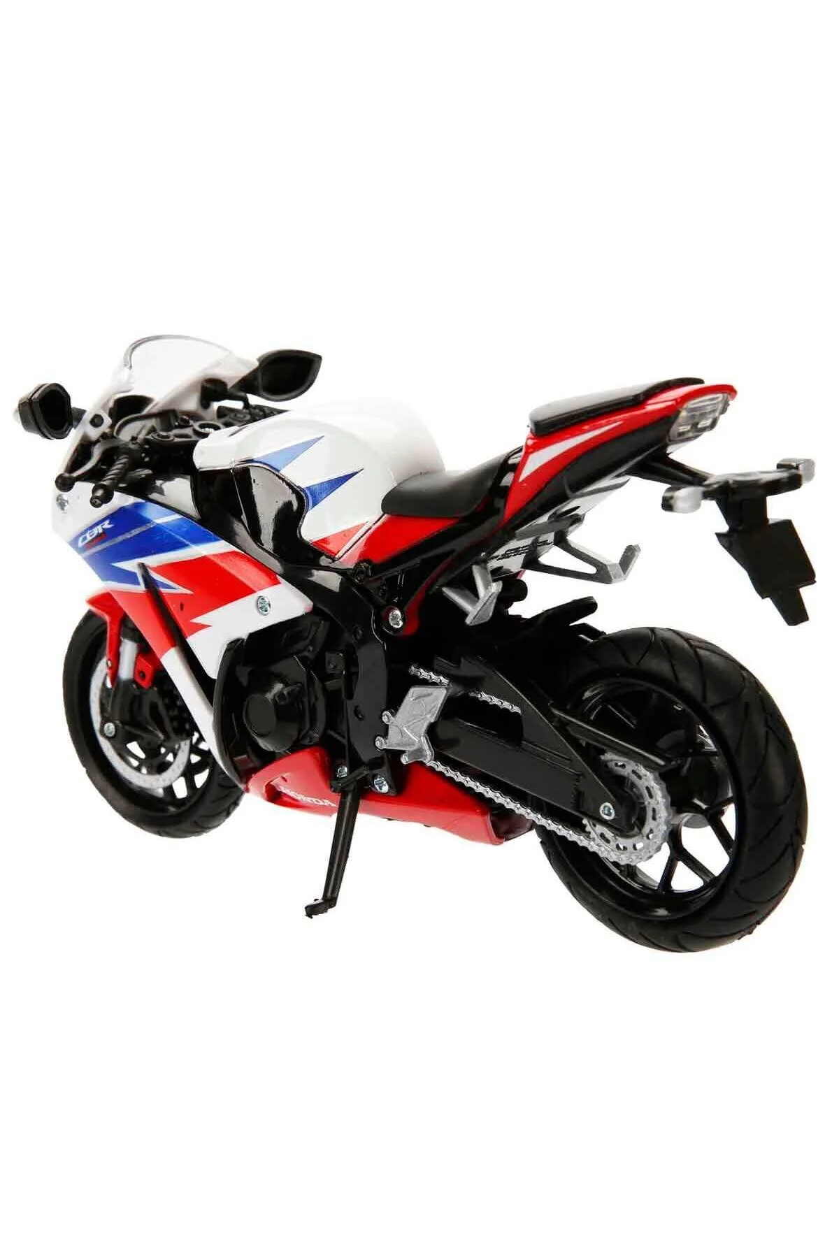ماشین اسباب بازی موتور 1:12 هوندا CBR مدل 1000RR سفید قرمز New Ray