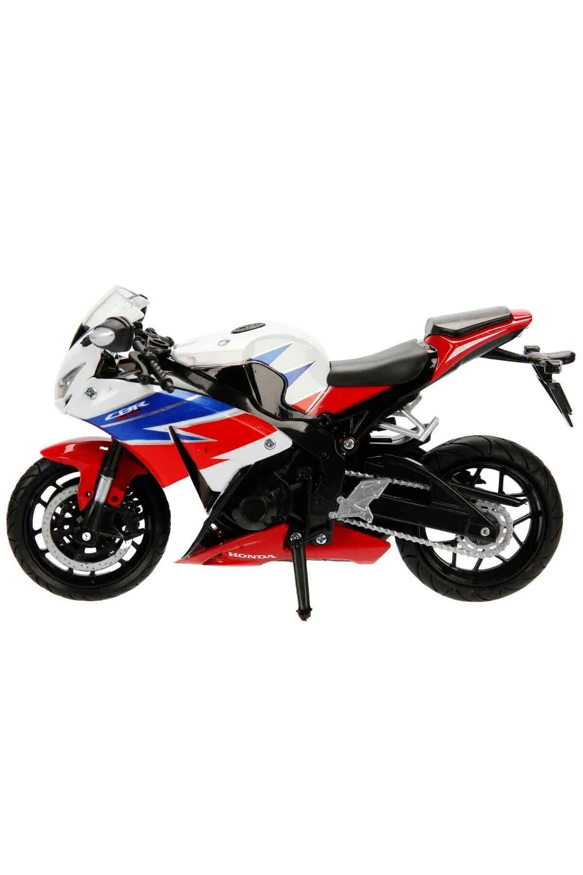 ماشین اسباب بازی موتور 1:12 هوندا CBR مدل 1000RR سفید قرمز New Ray