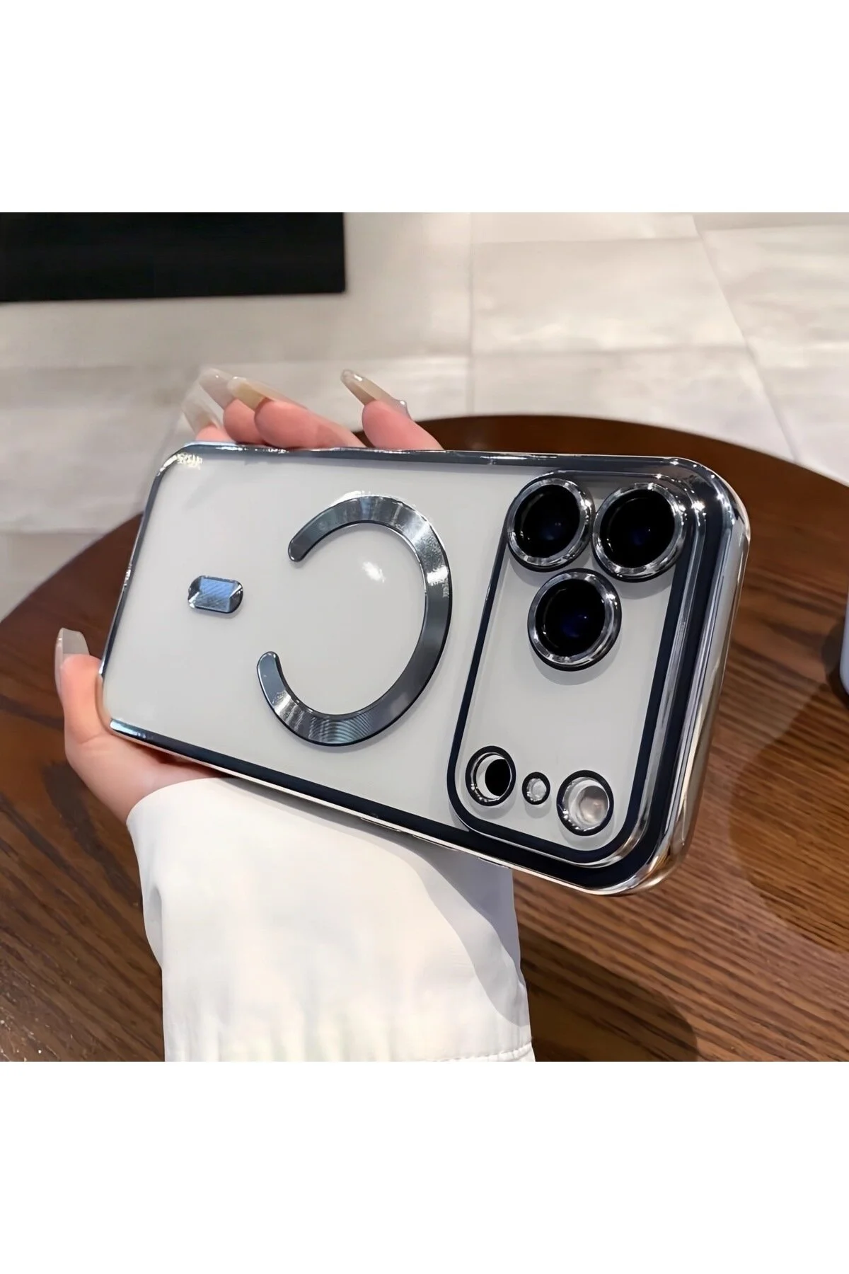 کاور و قاب محافظ APPLE IPHONE 17 PRO MAX با دوربین سازگار شارژ MAGSAFE + صفحه نمایش Nezih Case