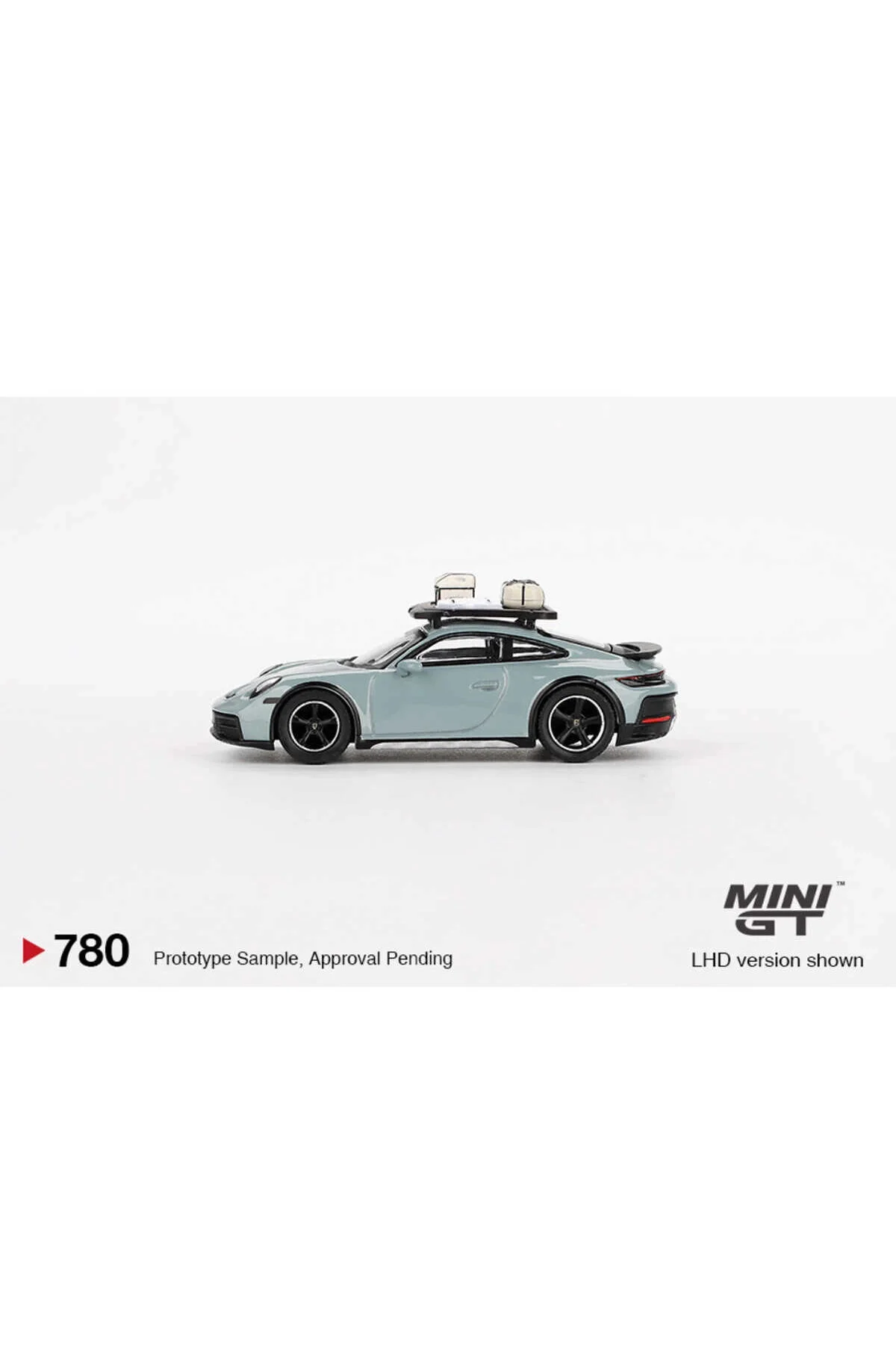 مدل خودرو 780 PORSCHE 911 DAKAR SHADE GREEN METALLIC MODEL mini gt