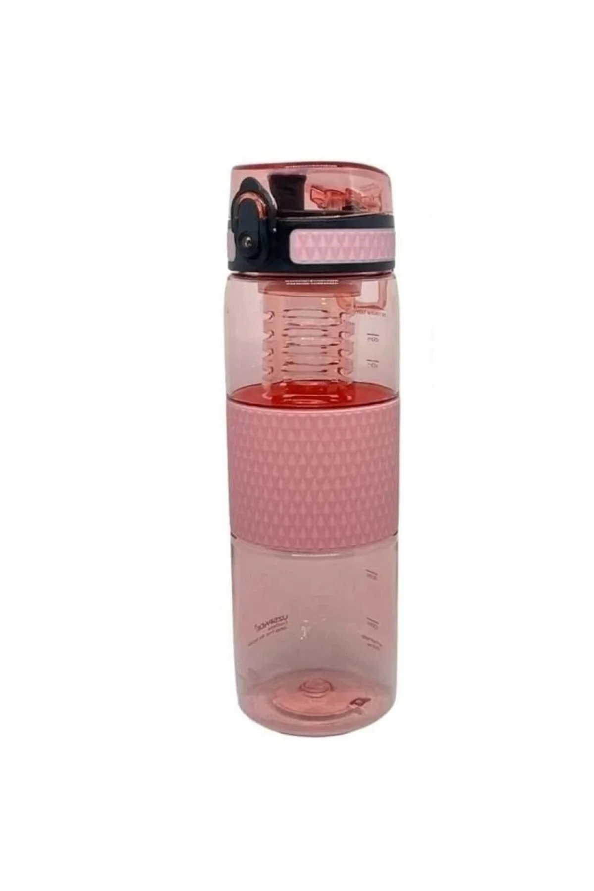 قمقمه ورزشی فلاسک TRITAN 5061 DETOX COMPARTMENT 700 ML GLOW PINK Uzspace