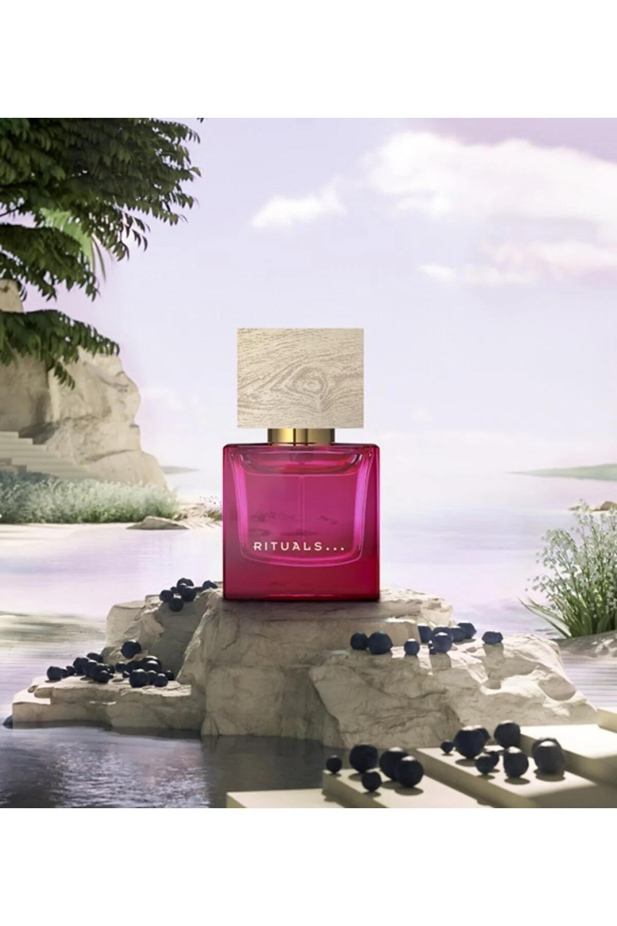عطر EAU DE PARFUM TRAVEL CIEL ROUGE 10ML – بافت گلی وانیلی گل یاس اورجینال Rituals