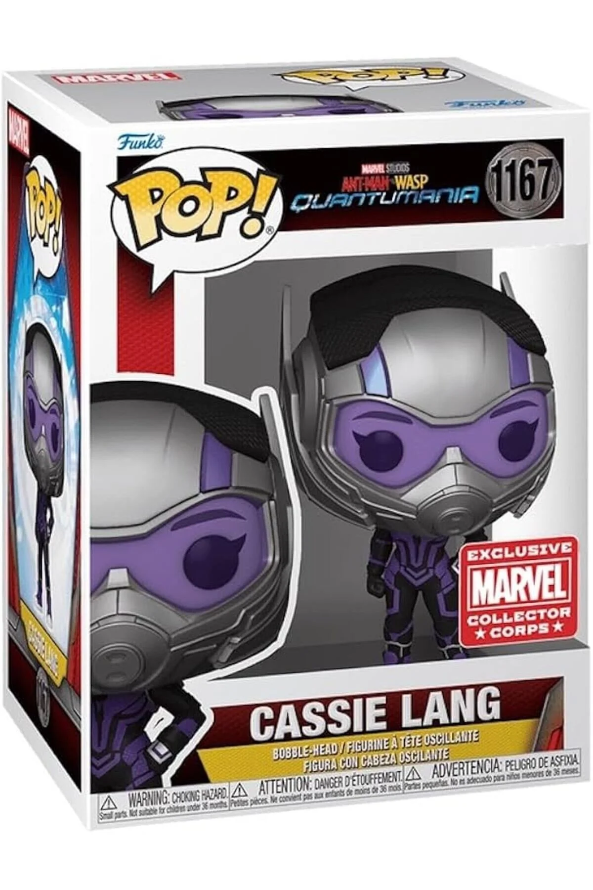 فیگور POP! MARVEL ANT MAN QUANTUMANIA 1167 CASSIE LANG LIMITED COLLECTOR CORPS MASKOETİCARET