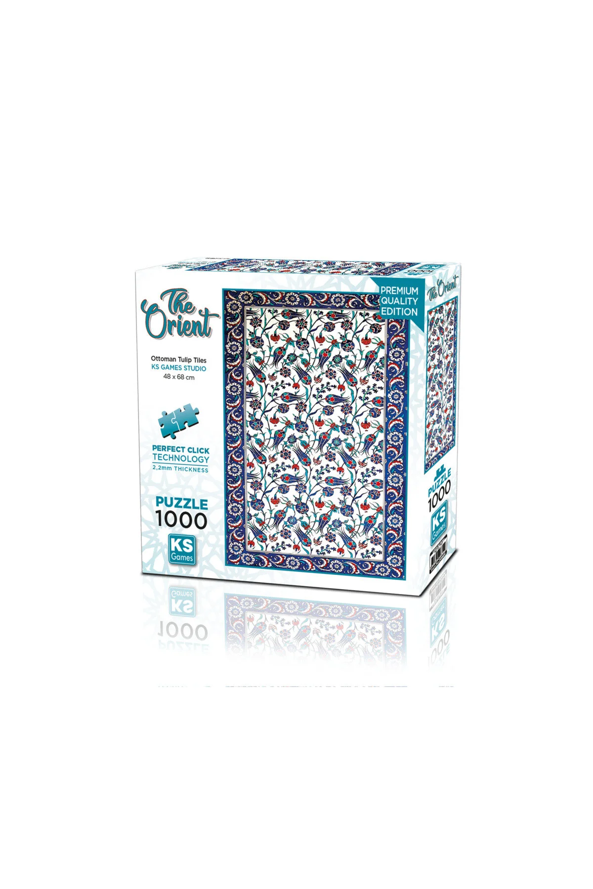 پازل 1000 تکه کاشی لاله عثمانی Ks Games