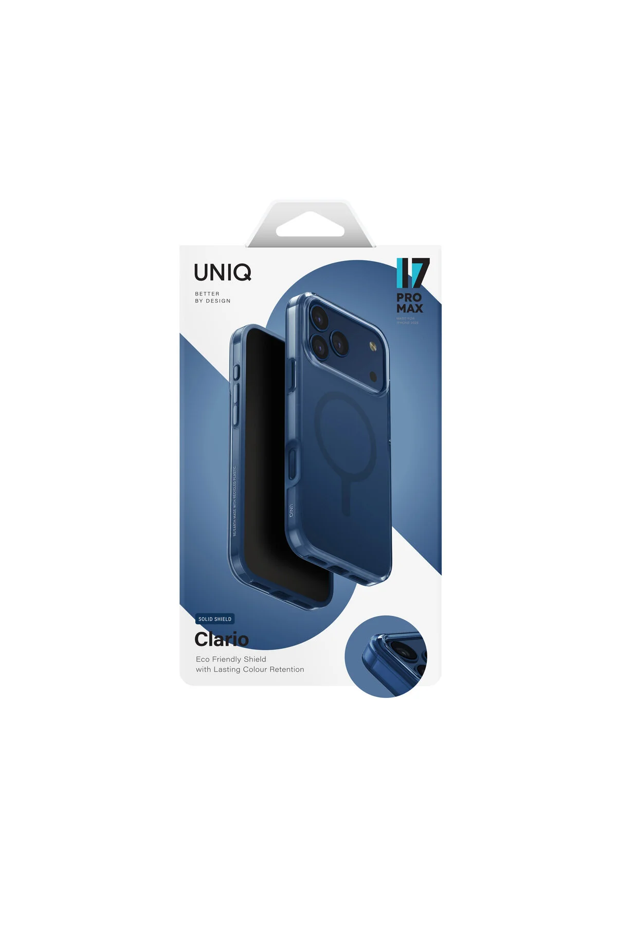 کاور و قاب محافظ IPHONE 17 PRO MAX CLARIO مواد بازیافتی سازگار با طبیعت دولایه MAGSAFE UNIQ Better By Design