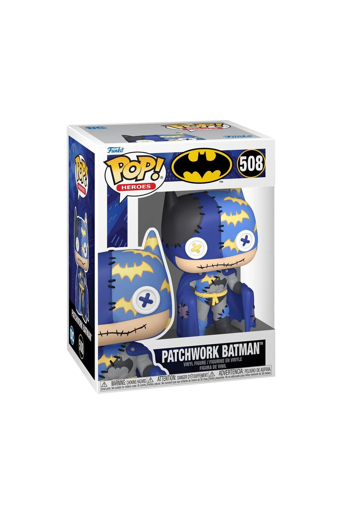 فیگور پاپ! DC HEROES PATCHWORK BATMAN 508 MASKOETİCARET