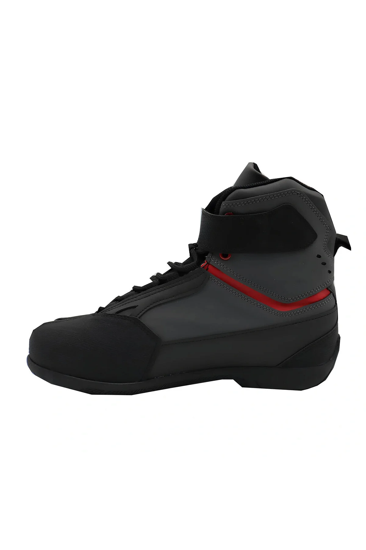 کفش و بوت موتورسیکلت مردانه زنانه BOXTER AIR BOT GRAY RED Vexo