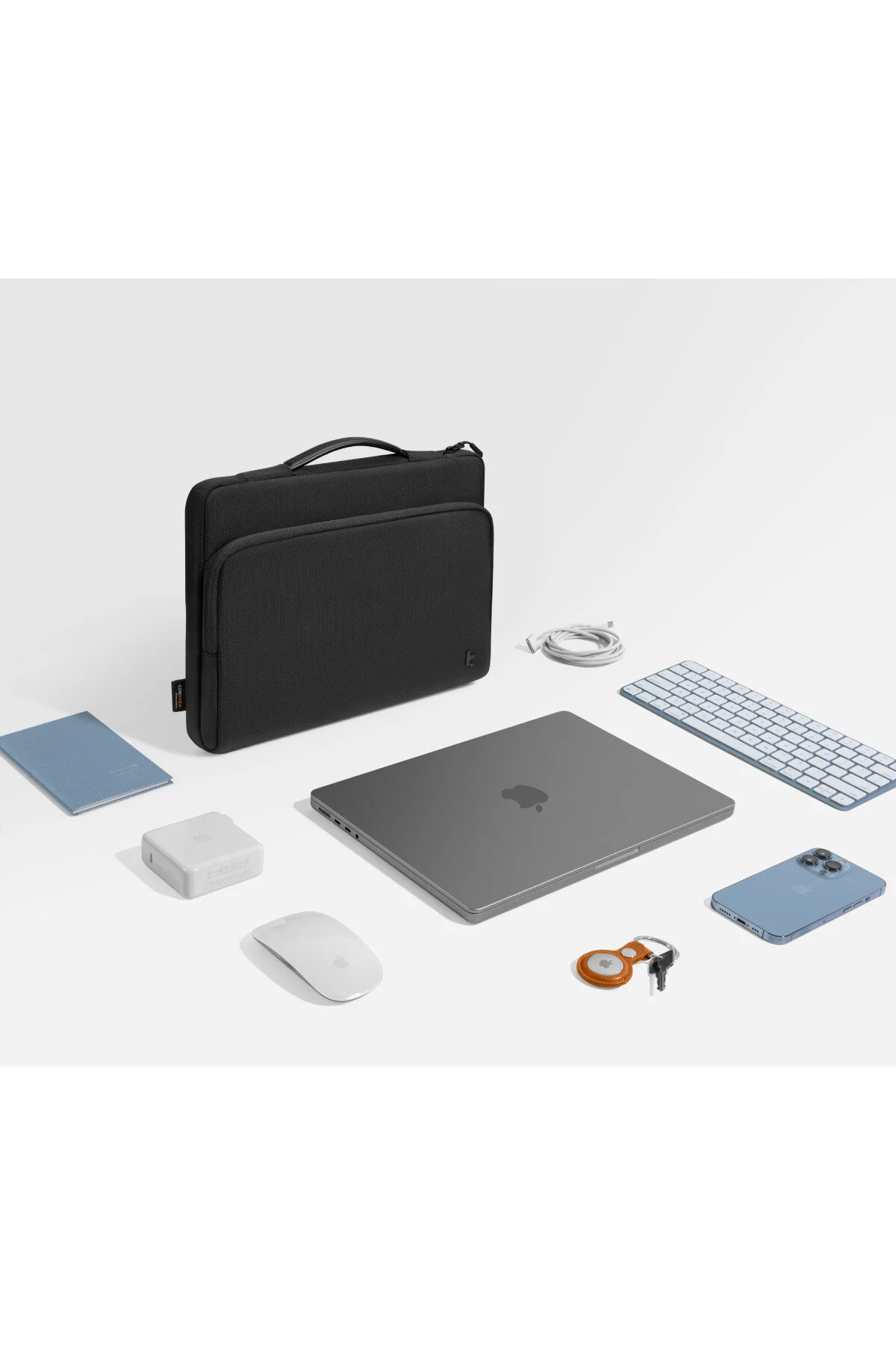 کاور تبلت کیف دستی NOTEBOOK PREMIUM مشکی DEFENDER A14 14 Tomtoc
