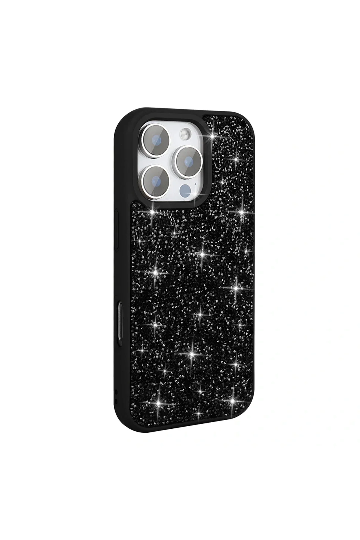 کاور و قاب روکش الماس طرح سنگ براق IPHONE 16 PRO CASE one depot only for quality life
