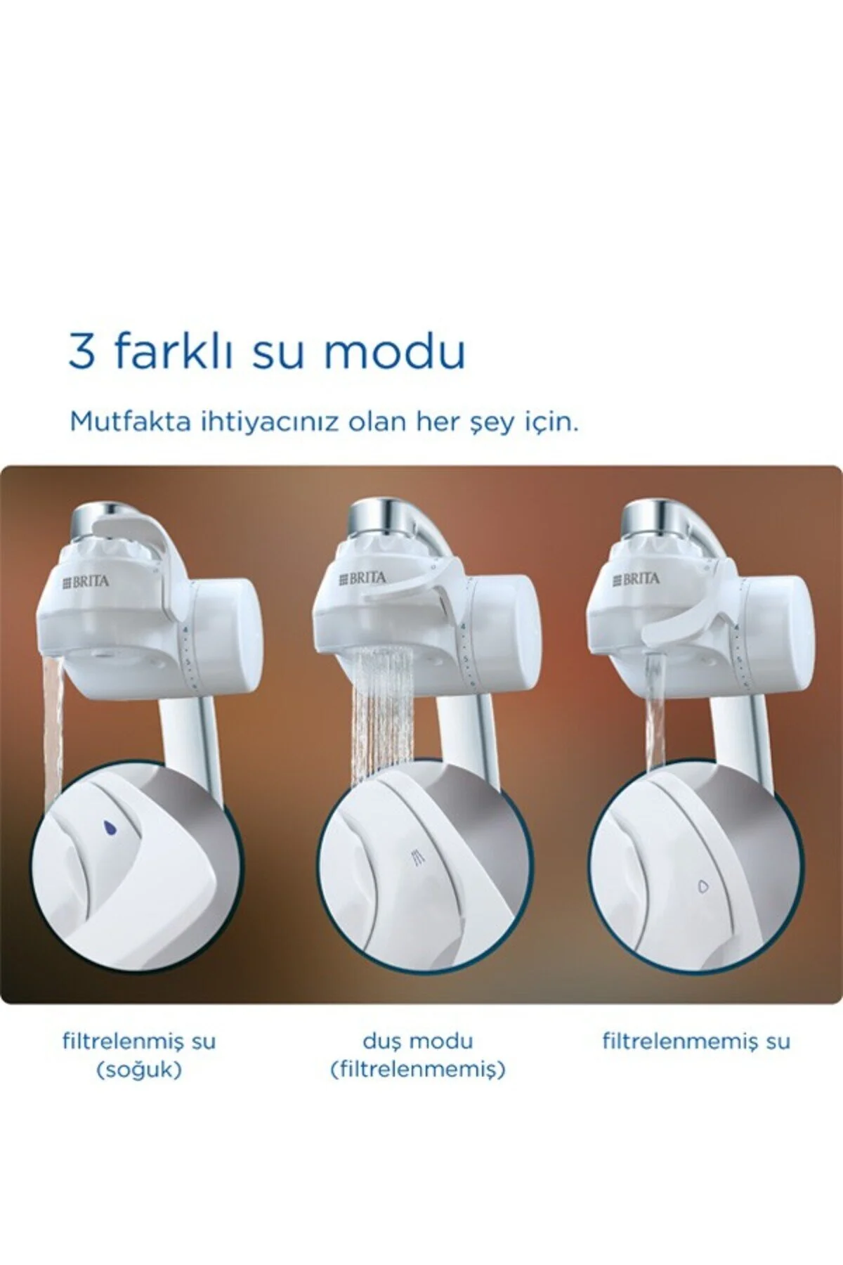 تصفیه کننده آب ON TAP V سیستم فیلتراسیون روی شیر BRITA