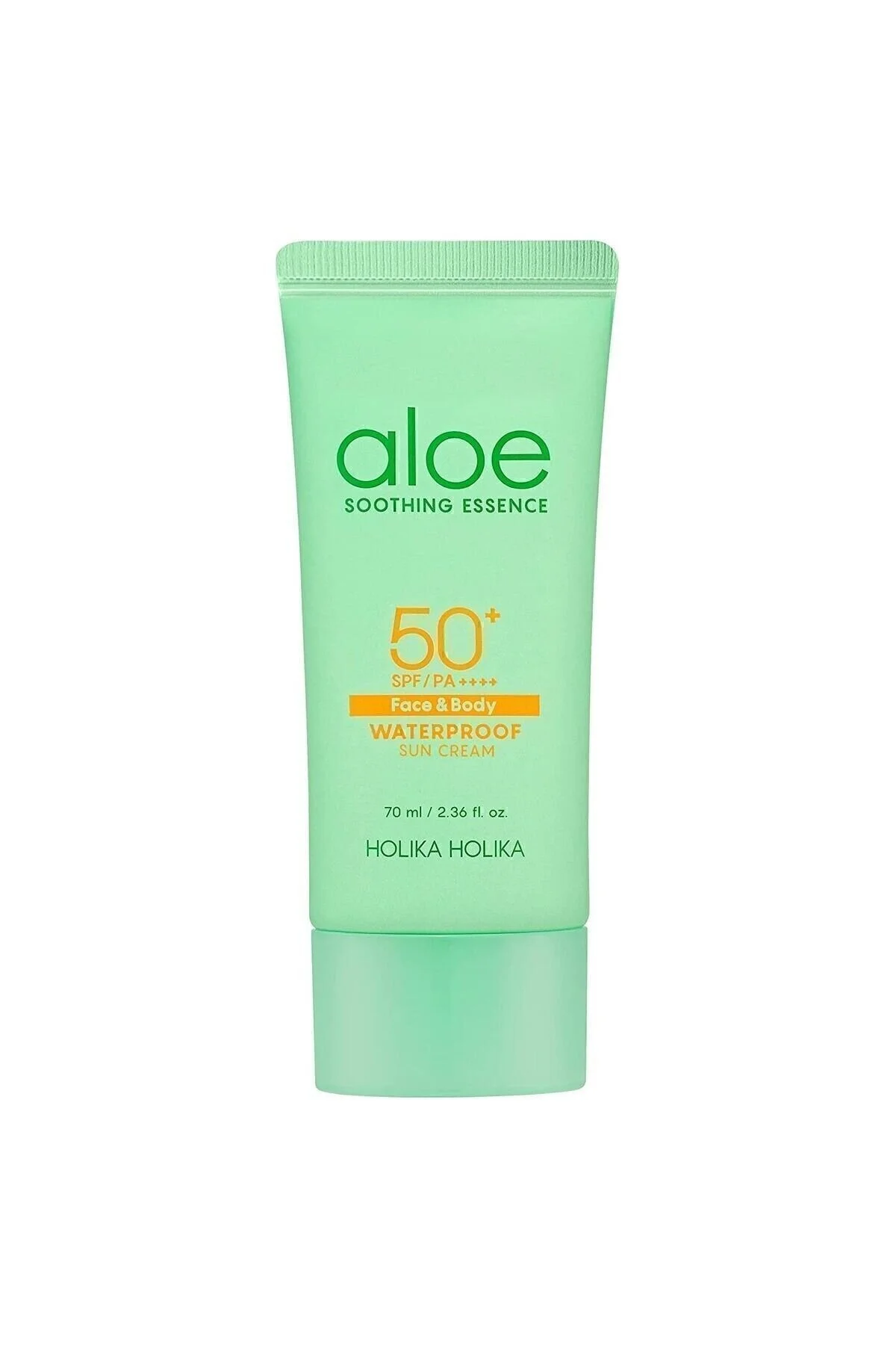 Holika Holika کرم ضدآفتاب ضدآب با SPF50+ اسنس آلوئه ورا کرم ضدآفتاب آلوئه ورا با عصاره آلوئه ورا 70 میلی لیتر