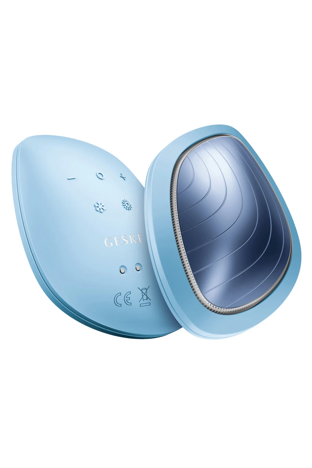 دستگاه مراقبت پوست آبی Smartappguided ™ Sonic Warm & Cool Mask 9 در 1  geske